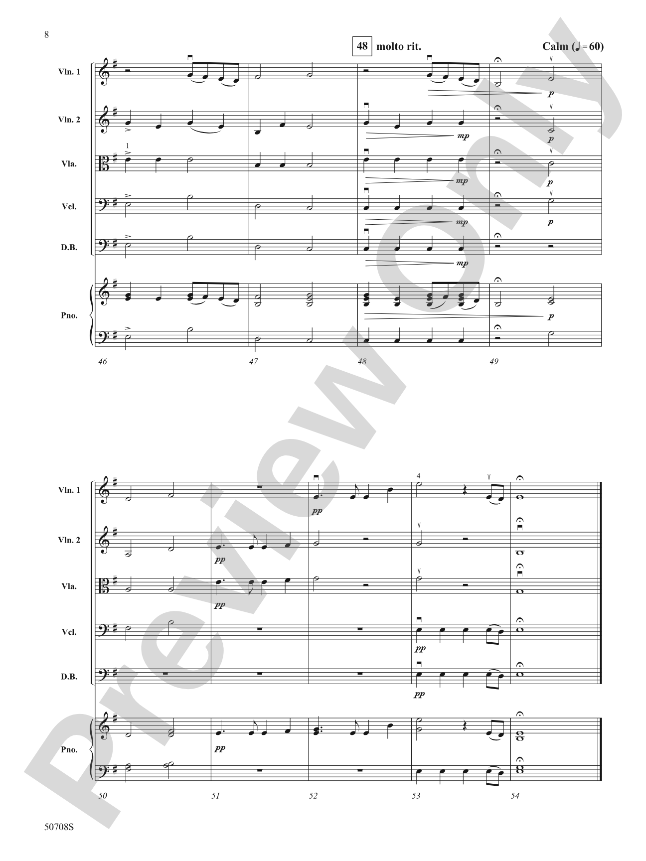Winter Aire: String Orchestra Conductor Score & Parts