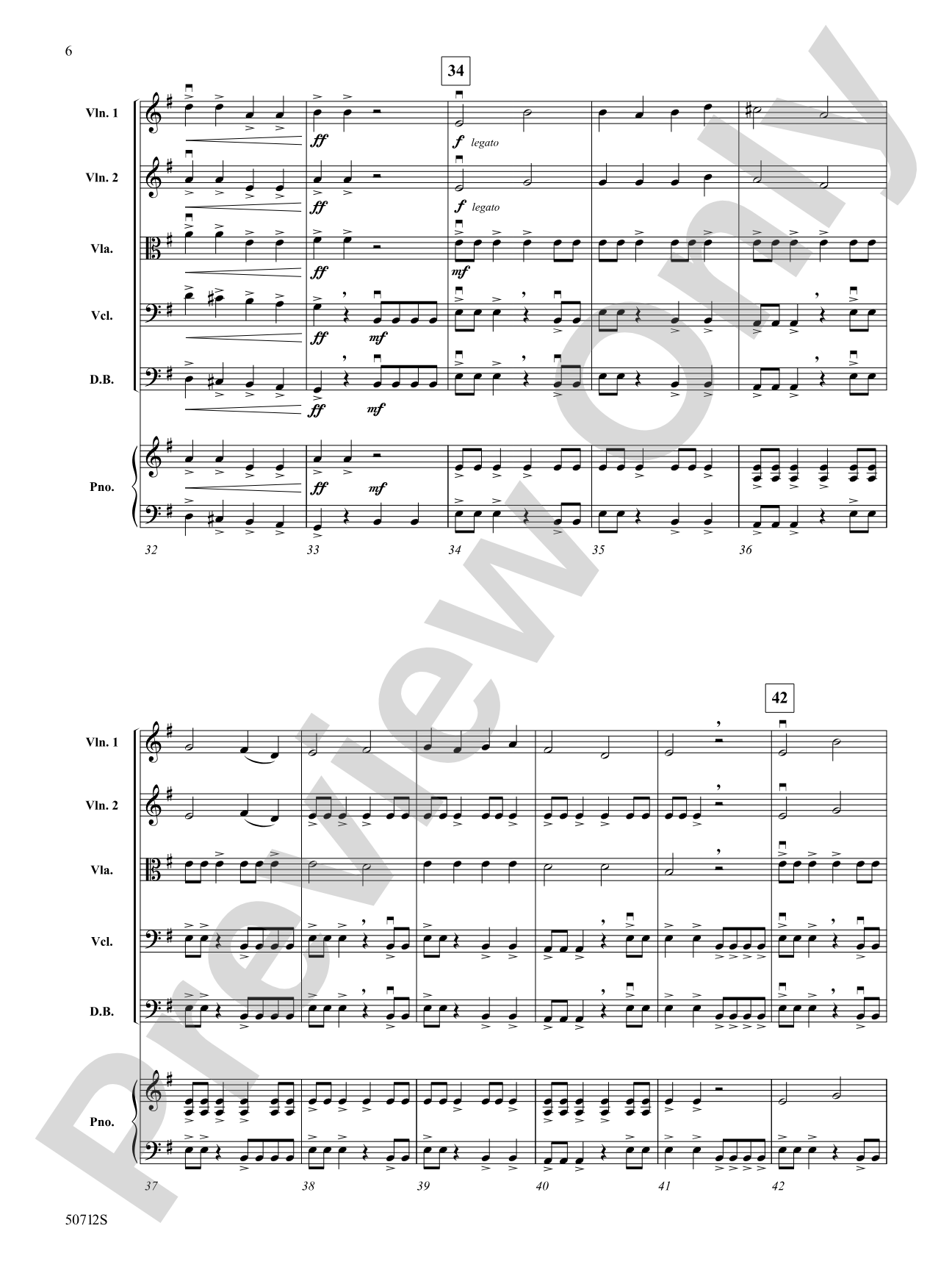 Colliding Fates: String Orchestra Conductor Score & Parts