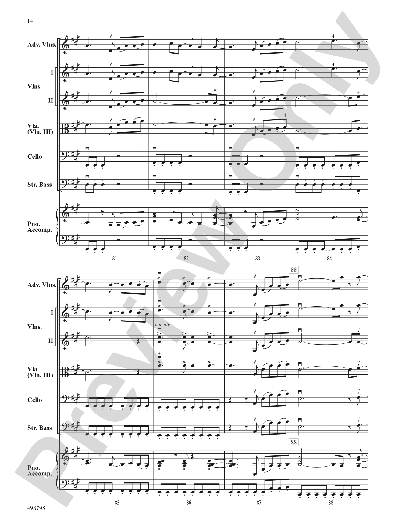 Dreams: String Orchestra Conductor Score & Parts