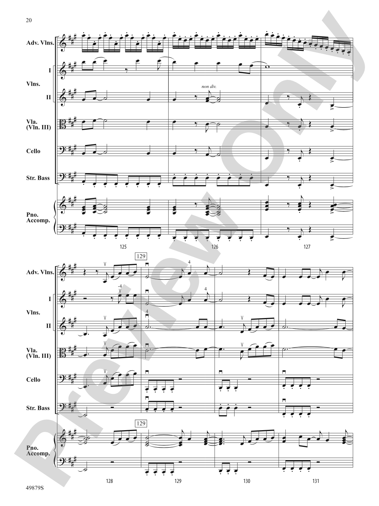 Dreams: String Orchestra Conductor Score & Parts