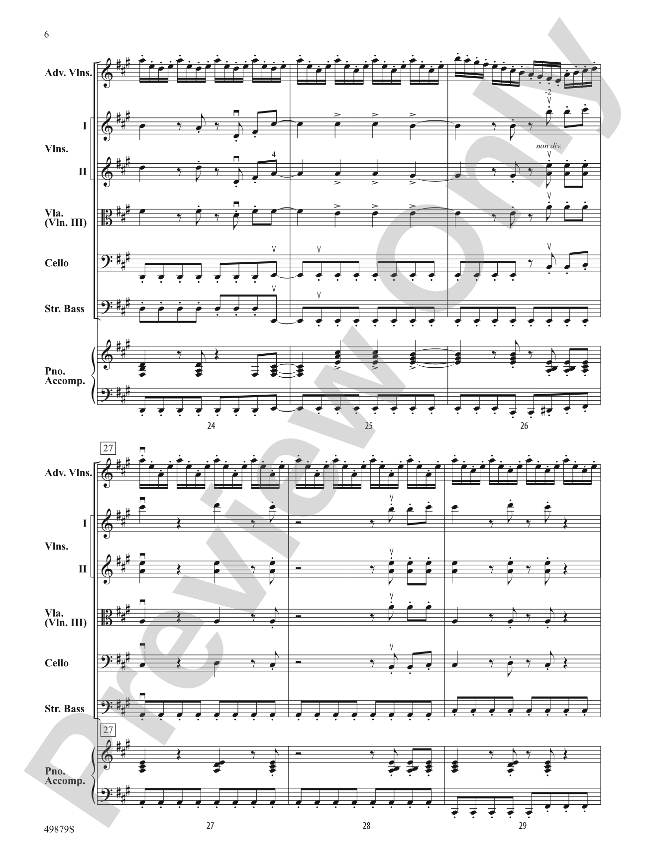 Dreams: String Orchestra Conductor Score & Parts