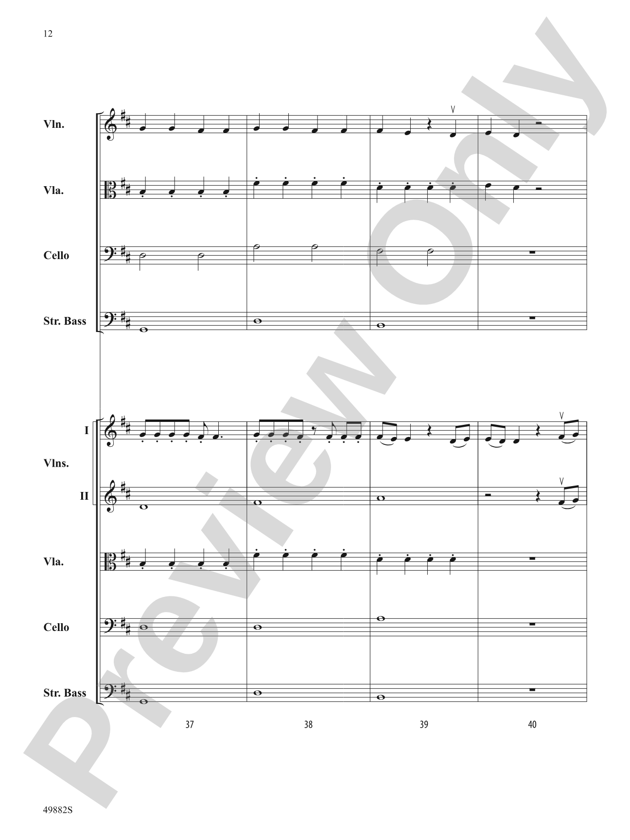 High Hopes: String Orchestra Conductor Score & Parts