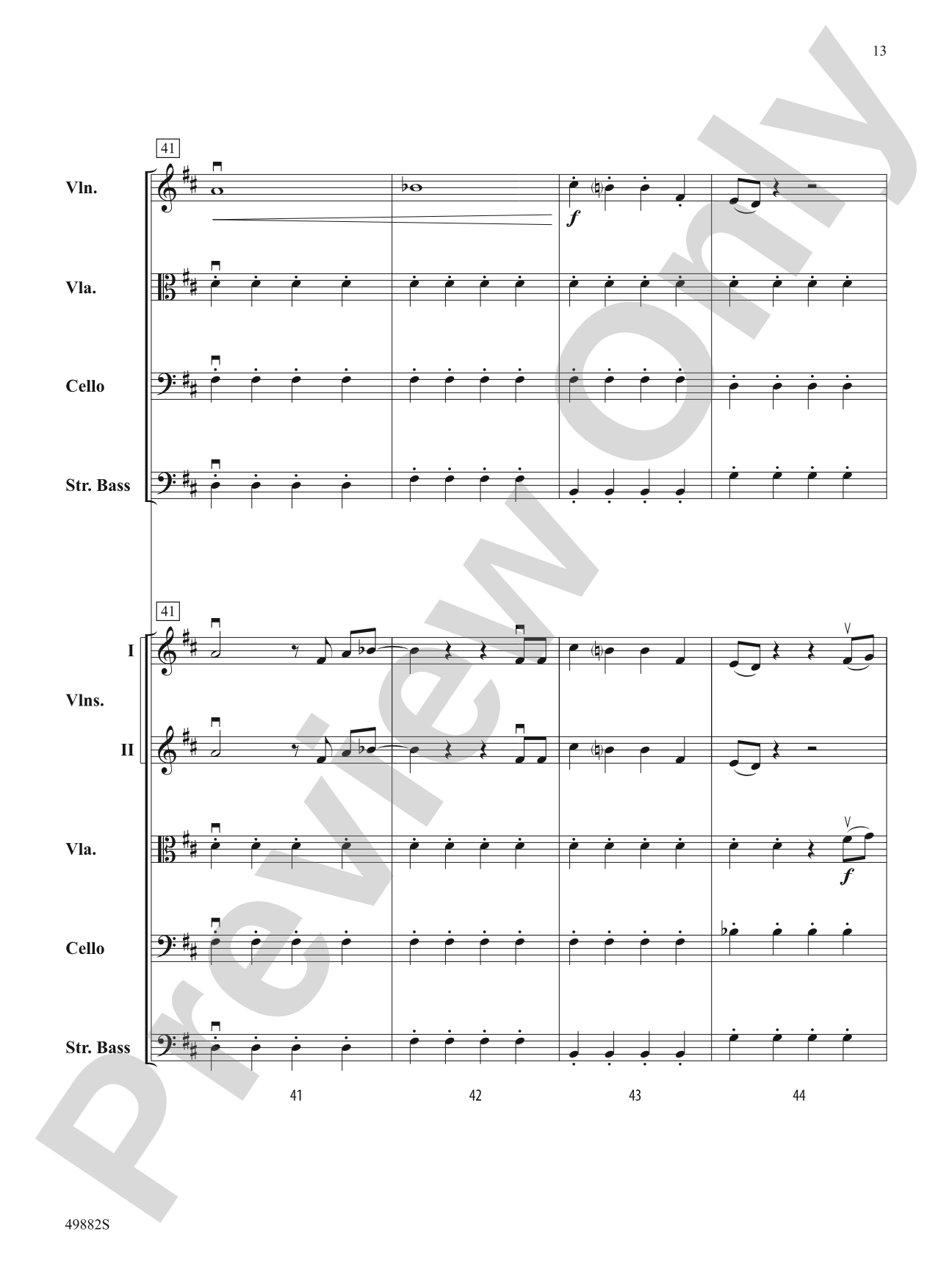 High Hopes: String Orchestra Conductor Score & Parts