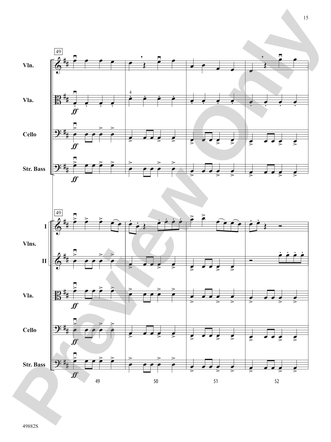 High Hopes: String Orchestra Conductor Score & Parts