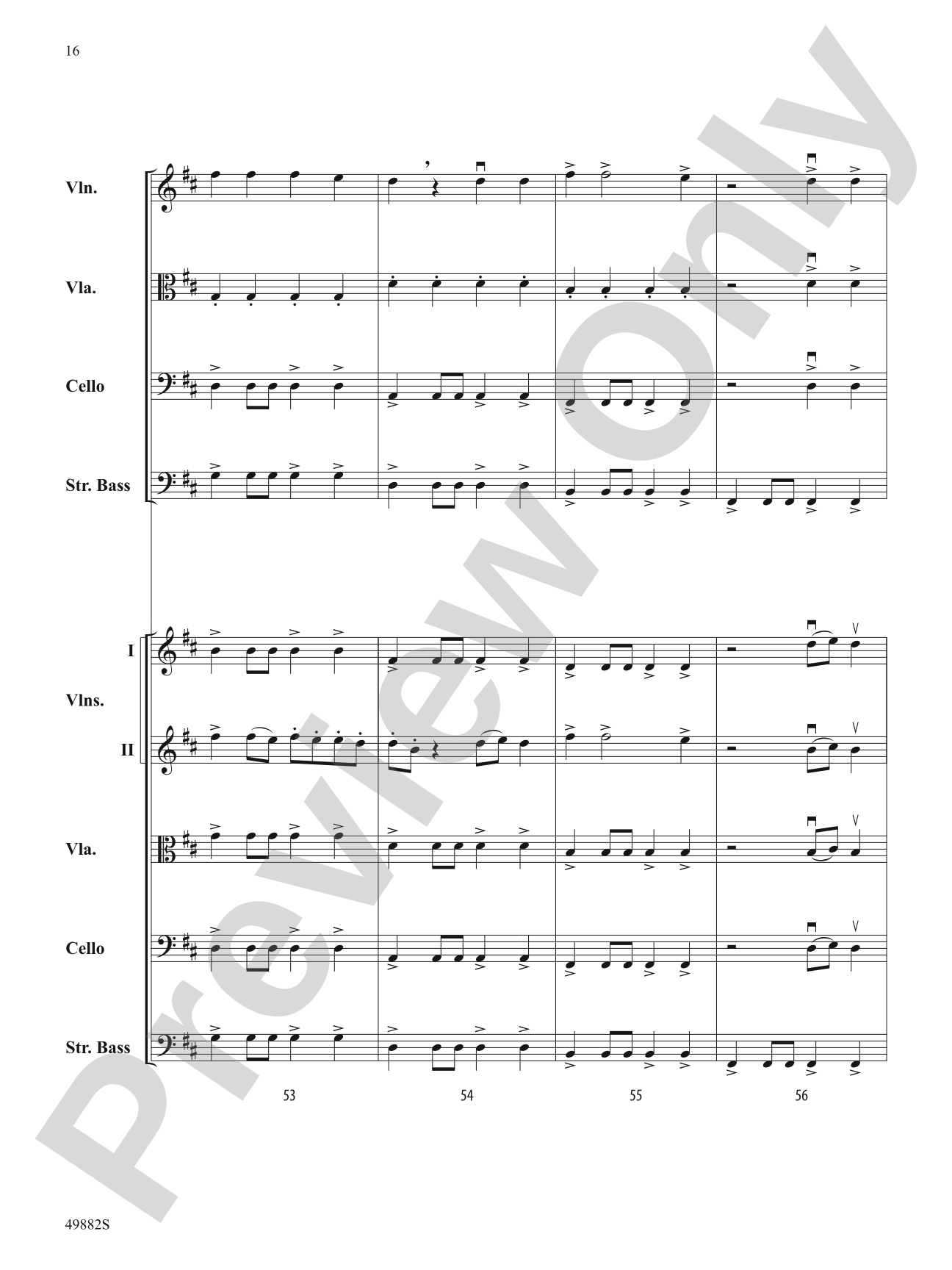 High Hopes: String Orchestra Conductor Score & Parts