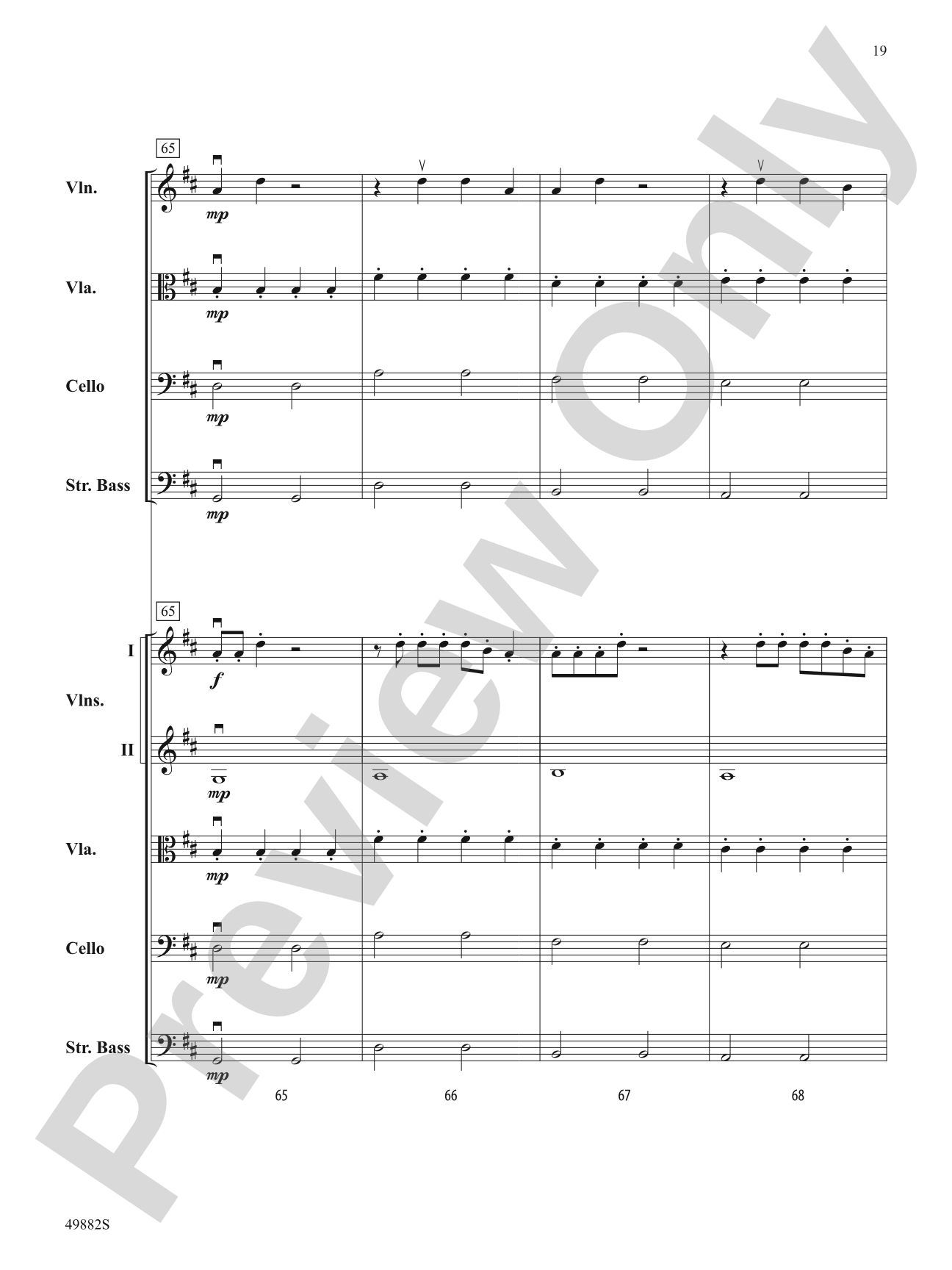 High Hopes: String Orchestra Conductor Score & Parts