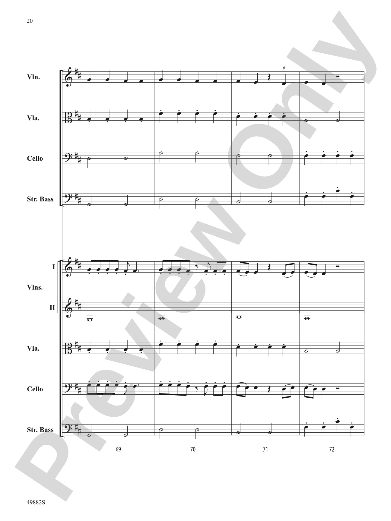 High Hopes: String Orchestra Conductor Score & Parts