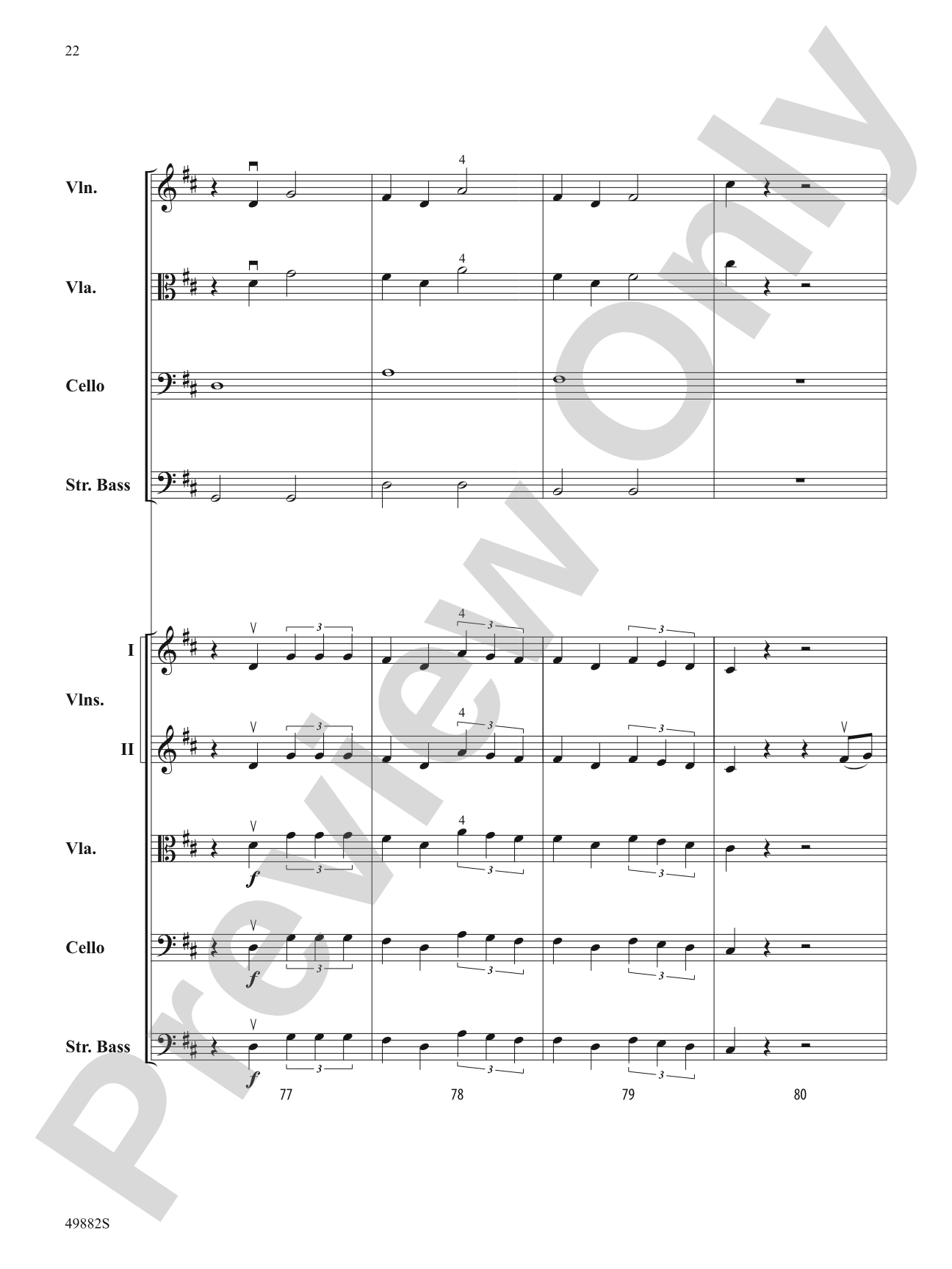 High Hopes: String Orchestra Conductor Score & Parts