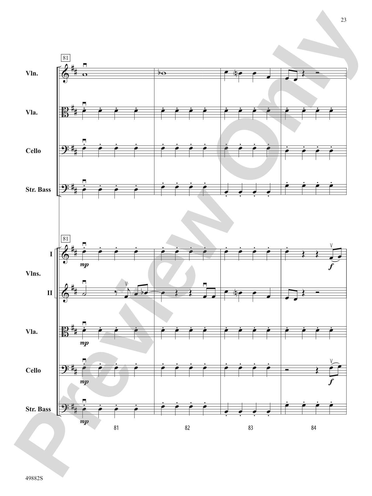 High Hopes: String Orchestra Conductor Score & Parts