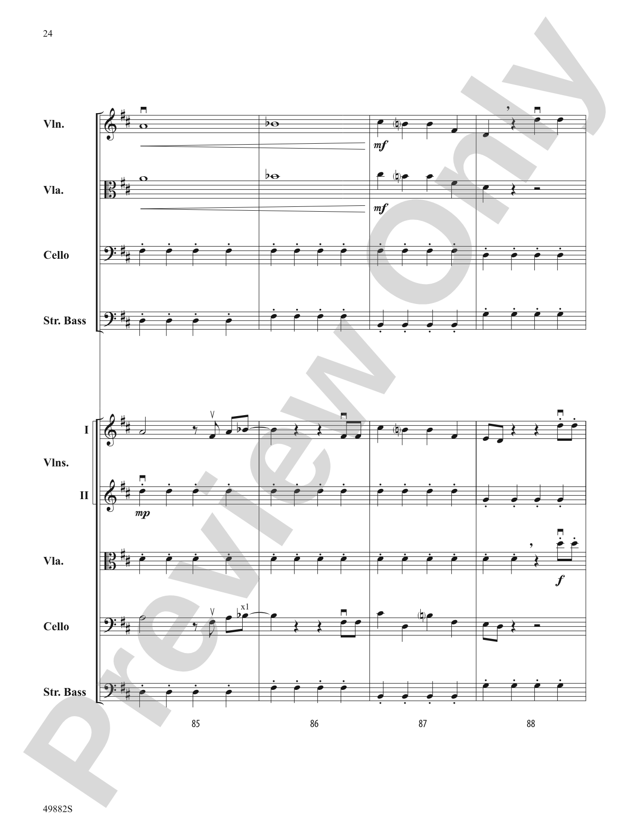 High Hopes: String Orchestra Conductor Score & Parts