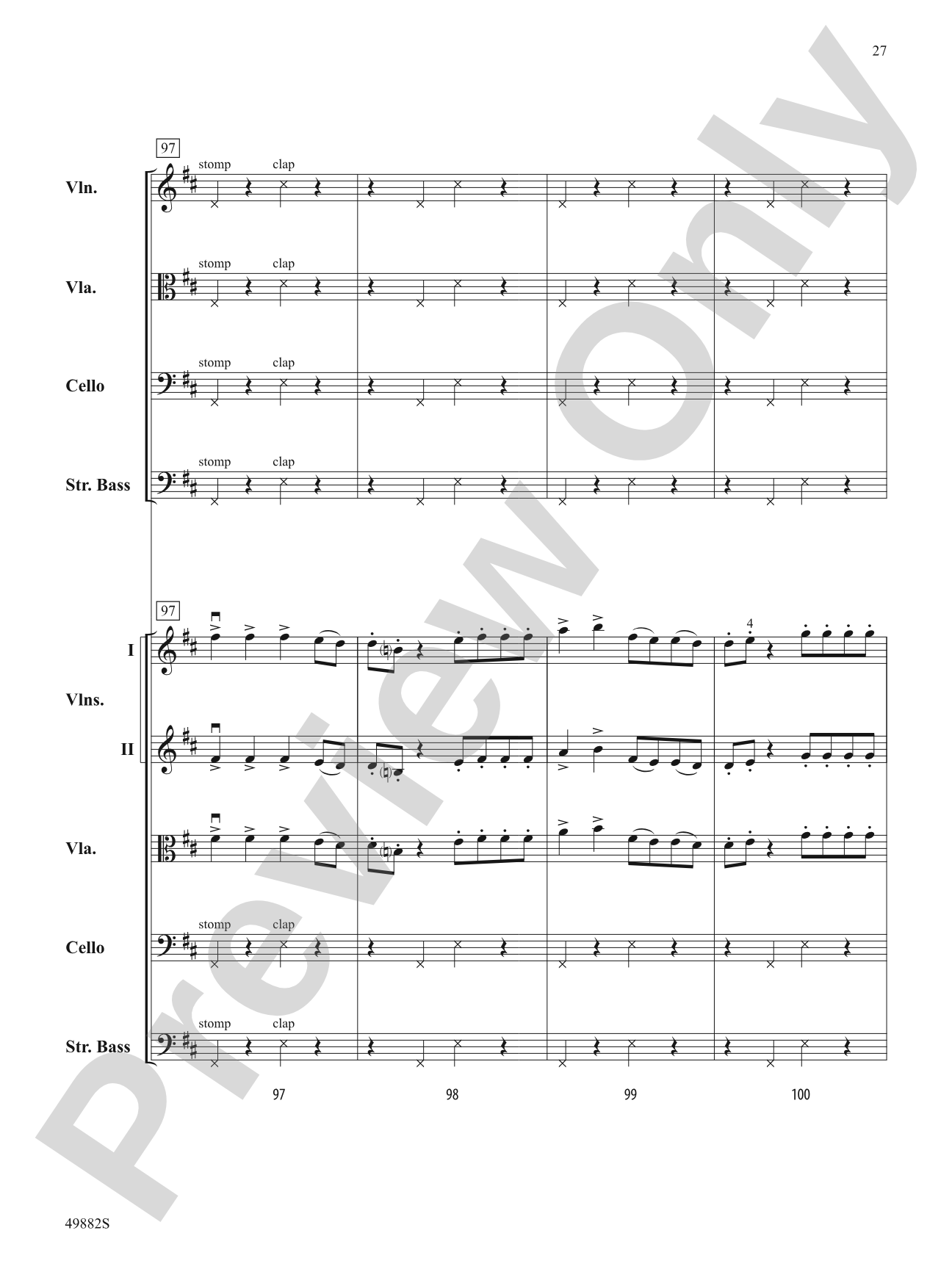 High Hopes: String Orchestra Conductor Score & Parts