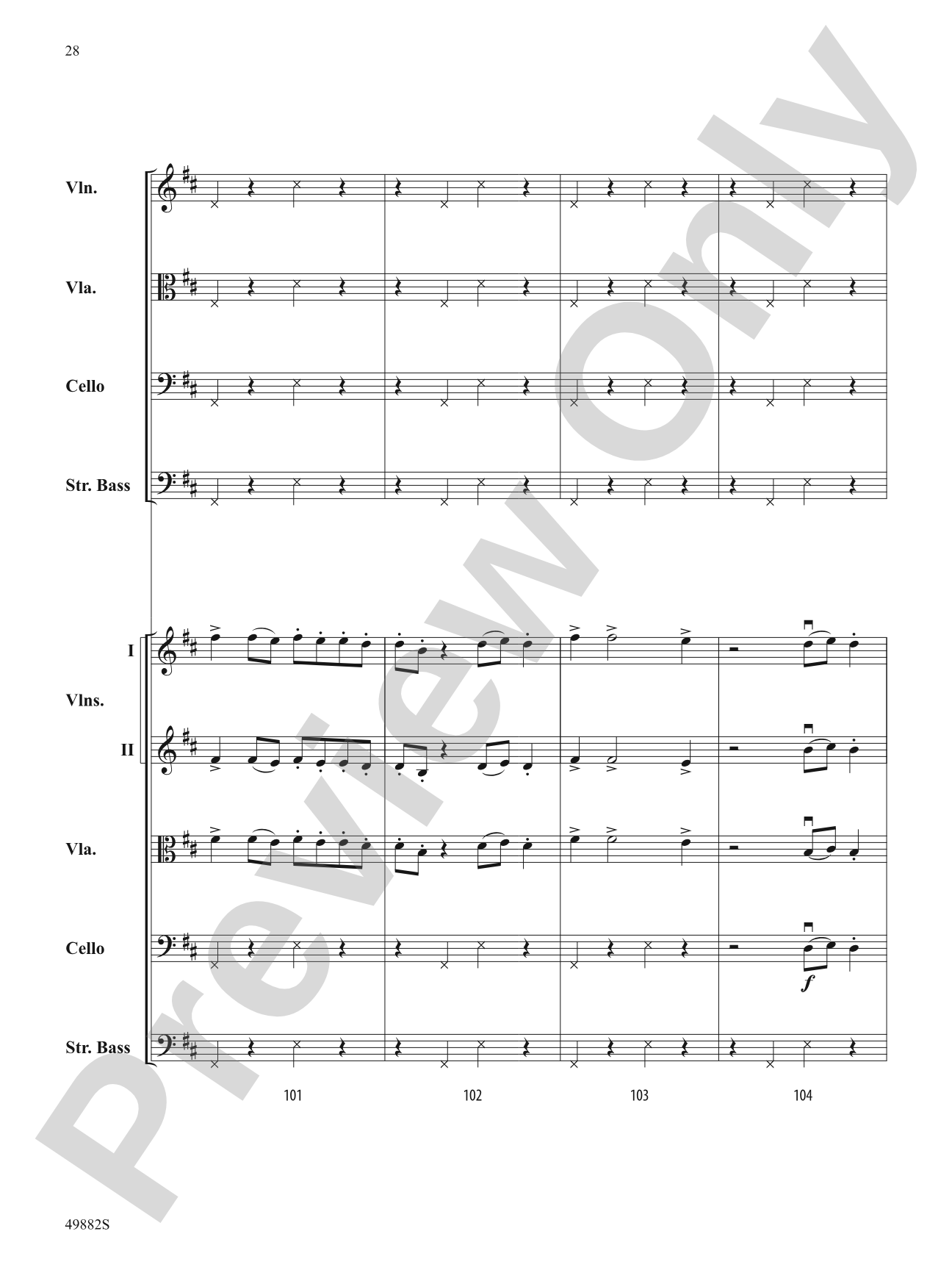High Hopes: String Orchestra Conductor Score & Parts