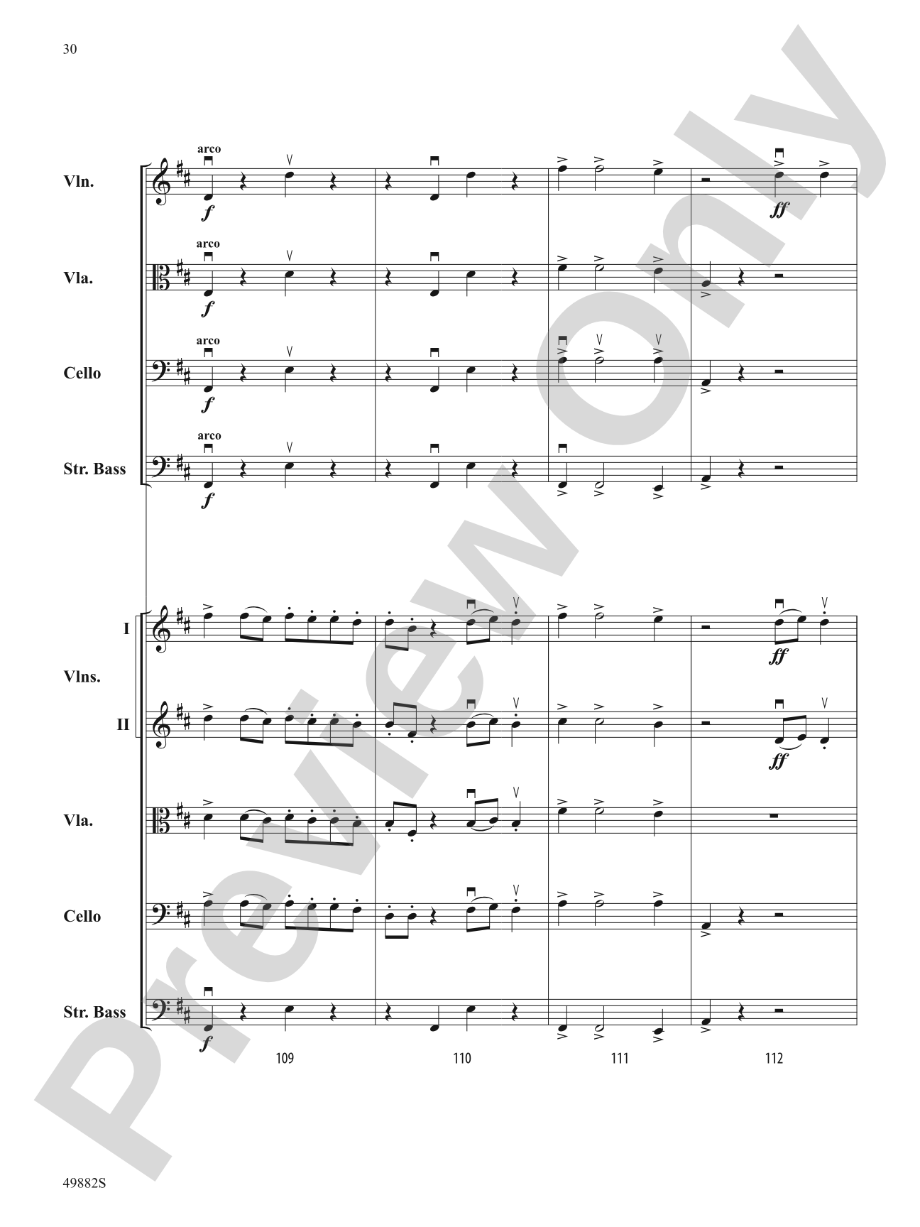 High Hopes: String Orchestra Conductor Score & Parts