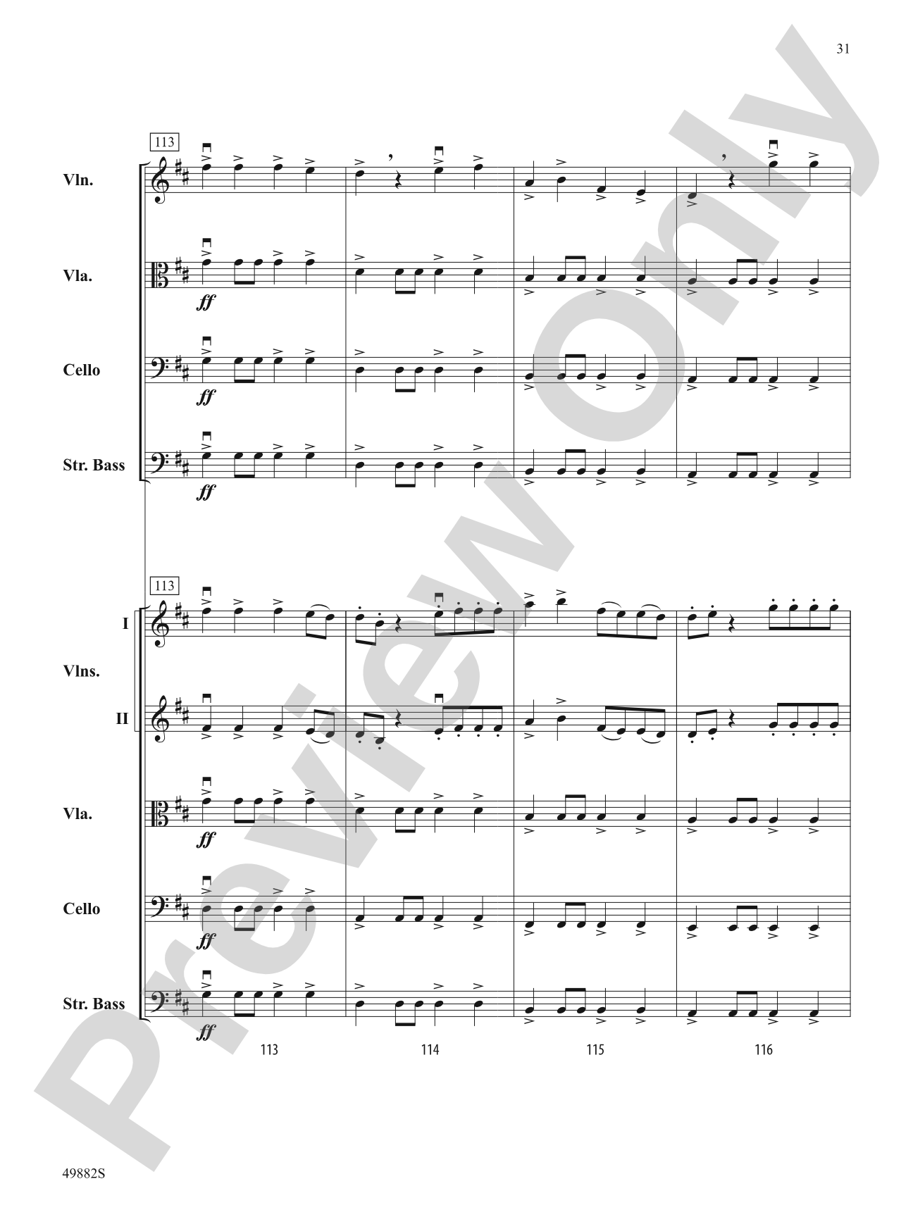 High Hopes: String Orchestra Conductor Score & Parts