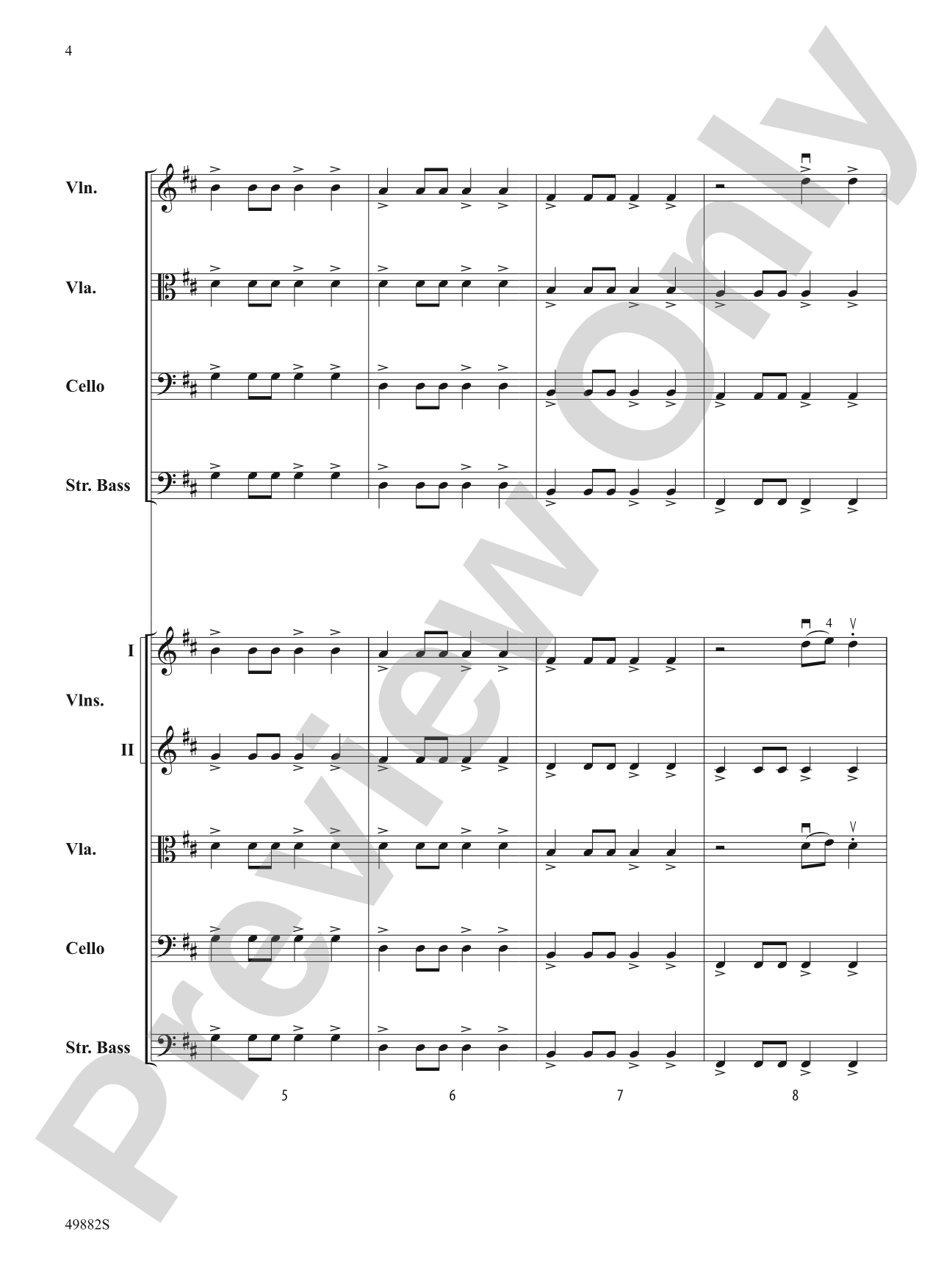 High Hopes: String Orchestra Conductor Score & Parts