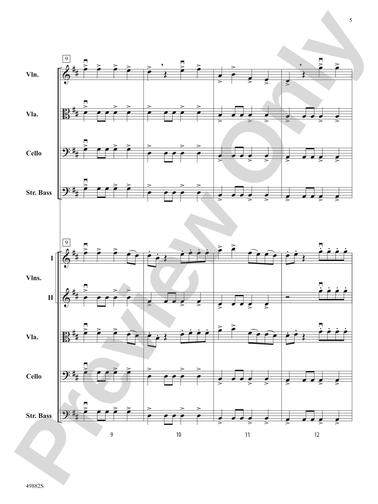 High Hopes: String Orchestra Conductor Score & Parts