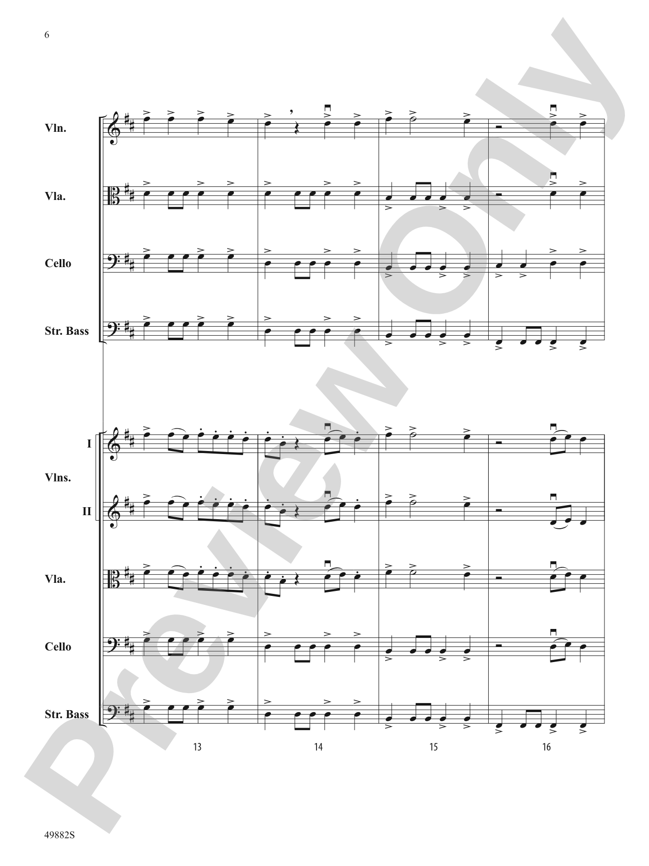 High Hopes: String Orchestra Conductor Score & Parts