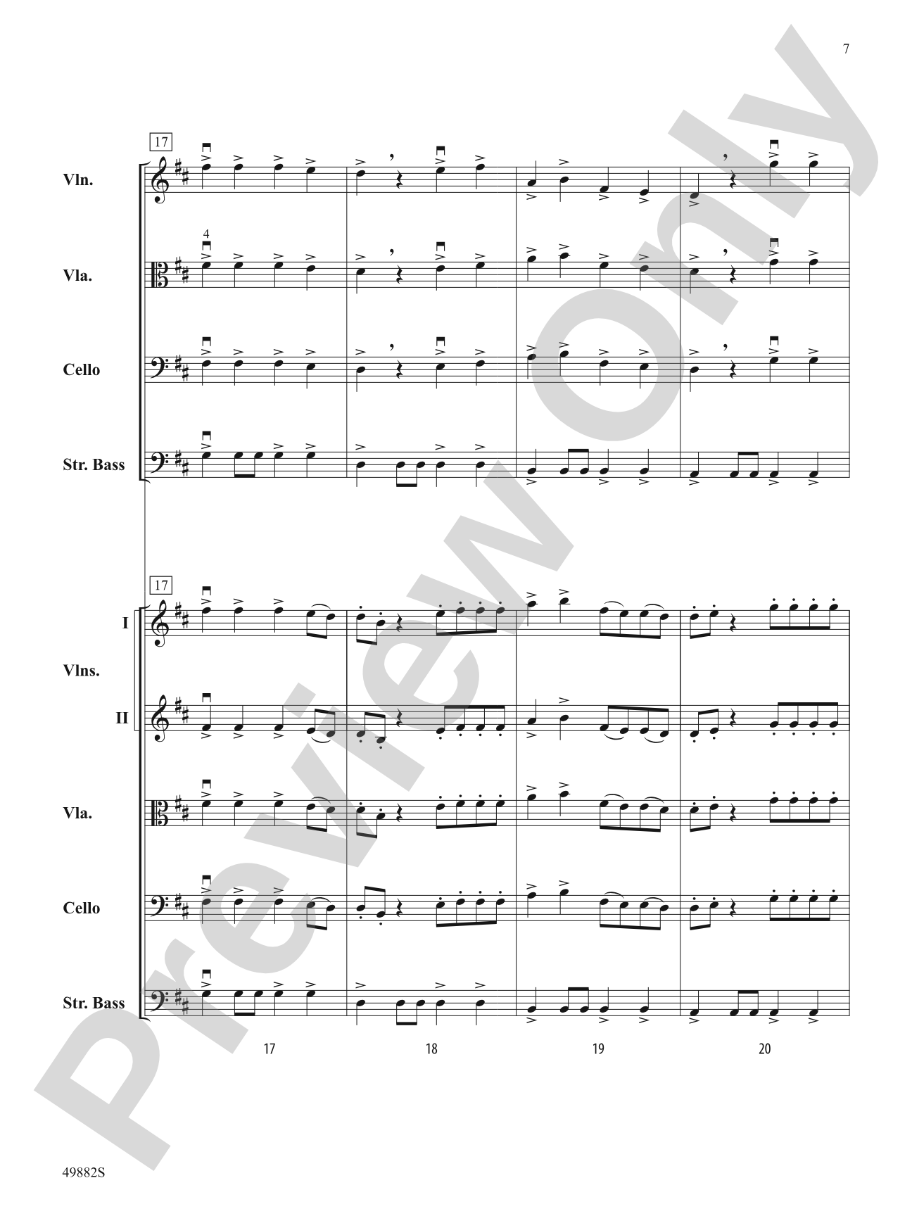 High Hopes: String Orchestra Conductor Score & Parts