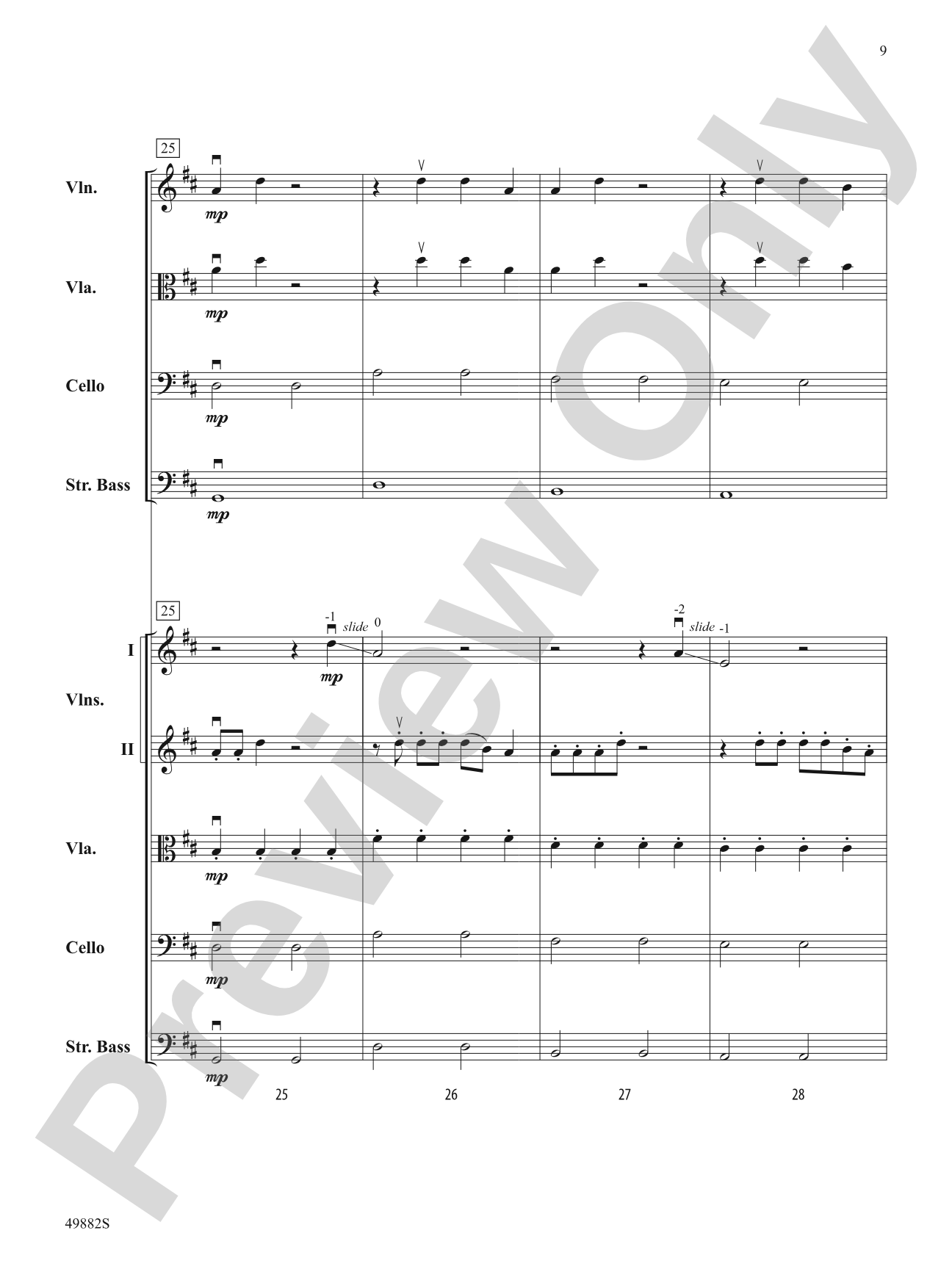 High Hopes: String Orchestra Conductor Score & Parts