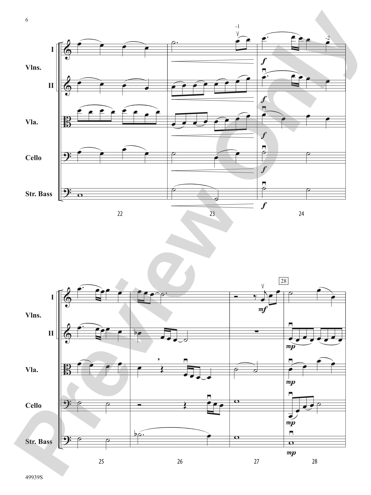 A Tender Moment in Time: String Orchestra Conductor Score & Parts