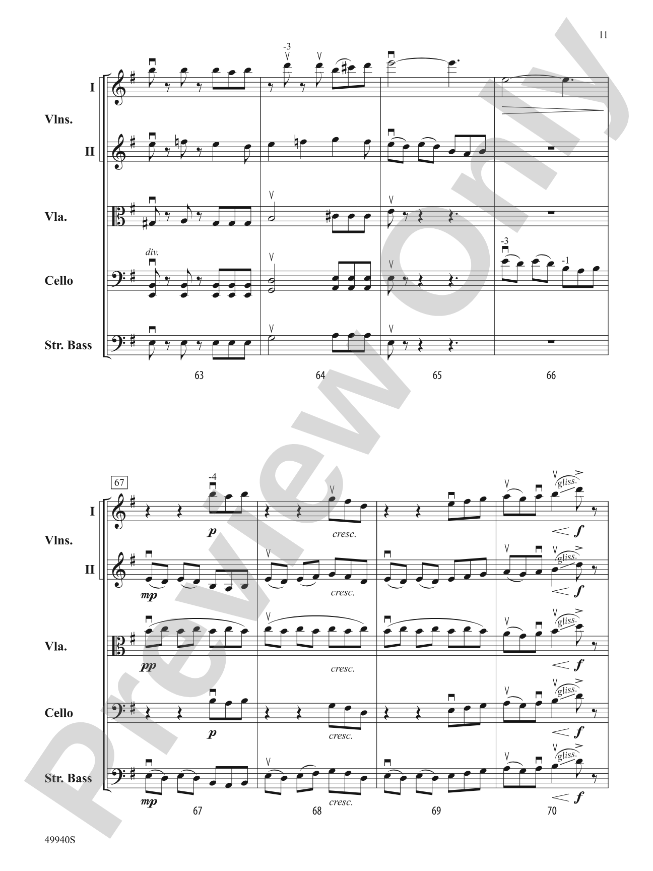 Subterranean Dialogues: Score