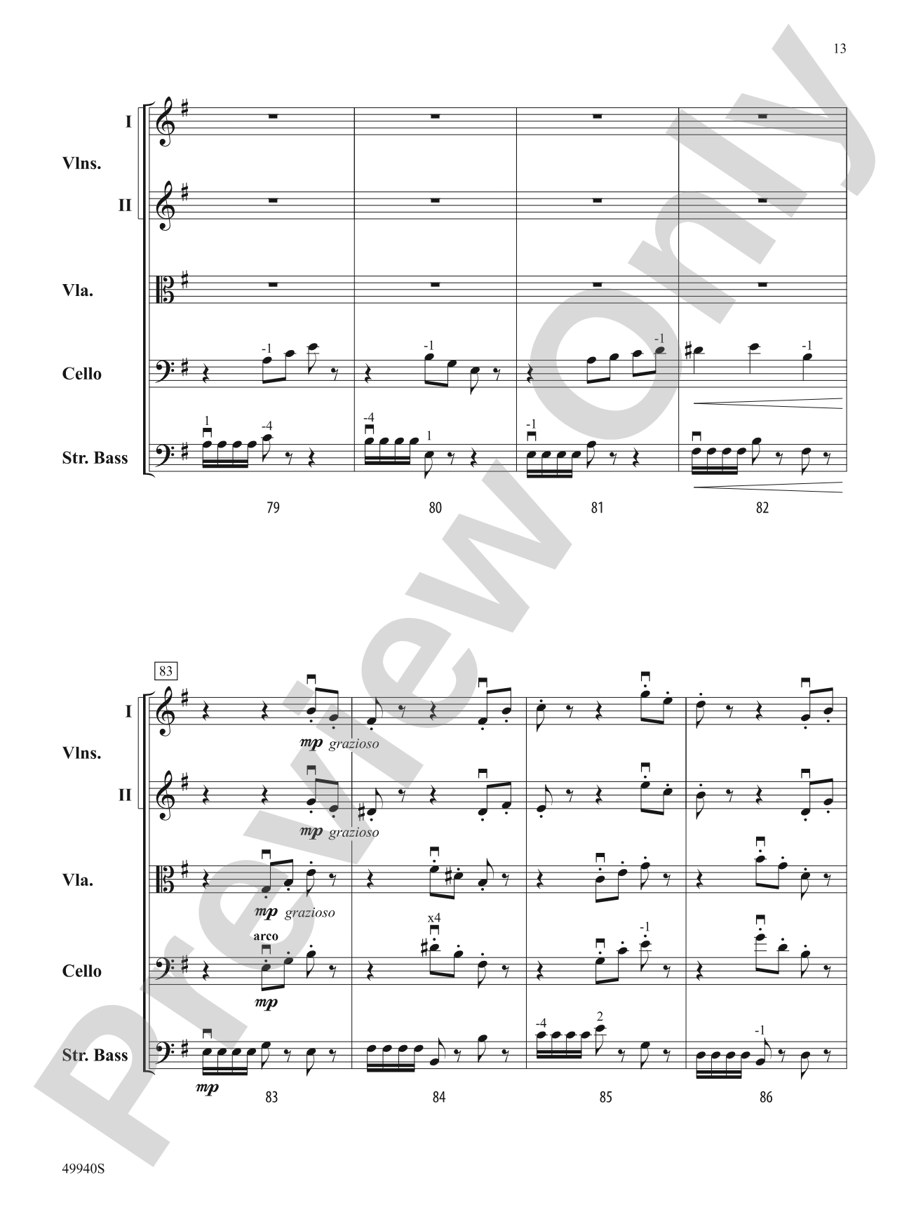 Subterranean Dialogues: Score