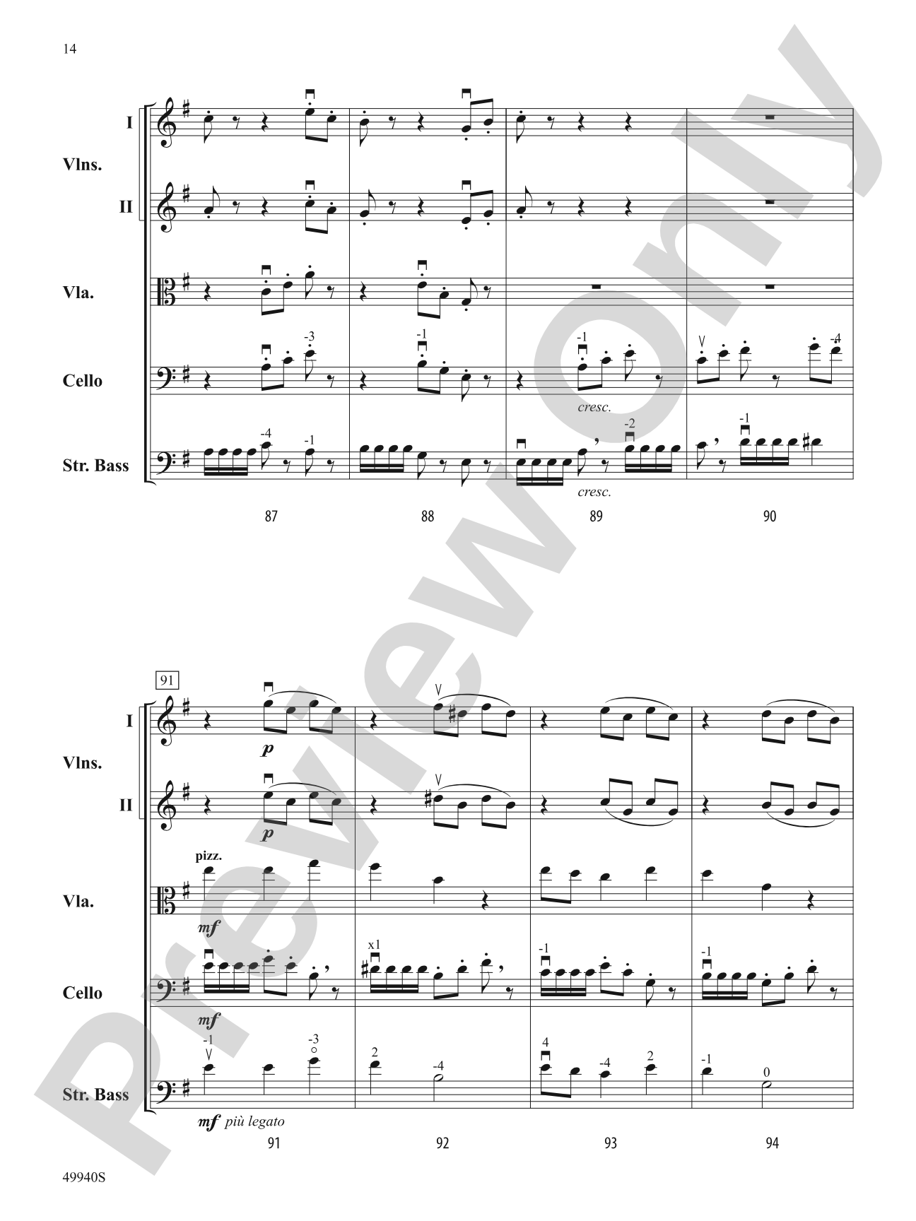 Subterranean Dialogues: Score