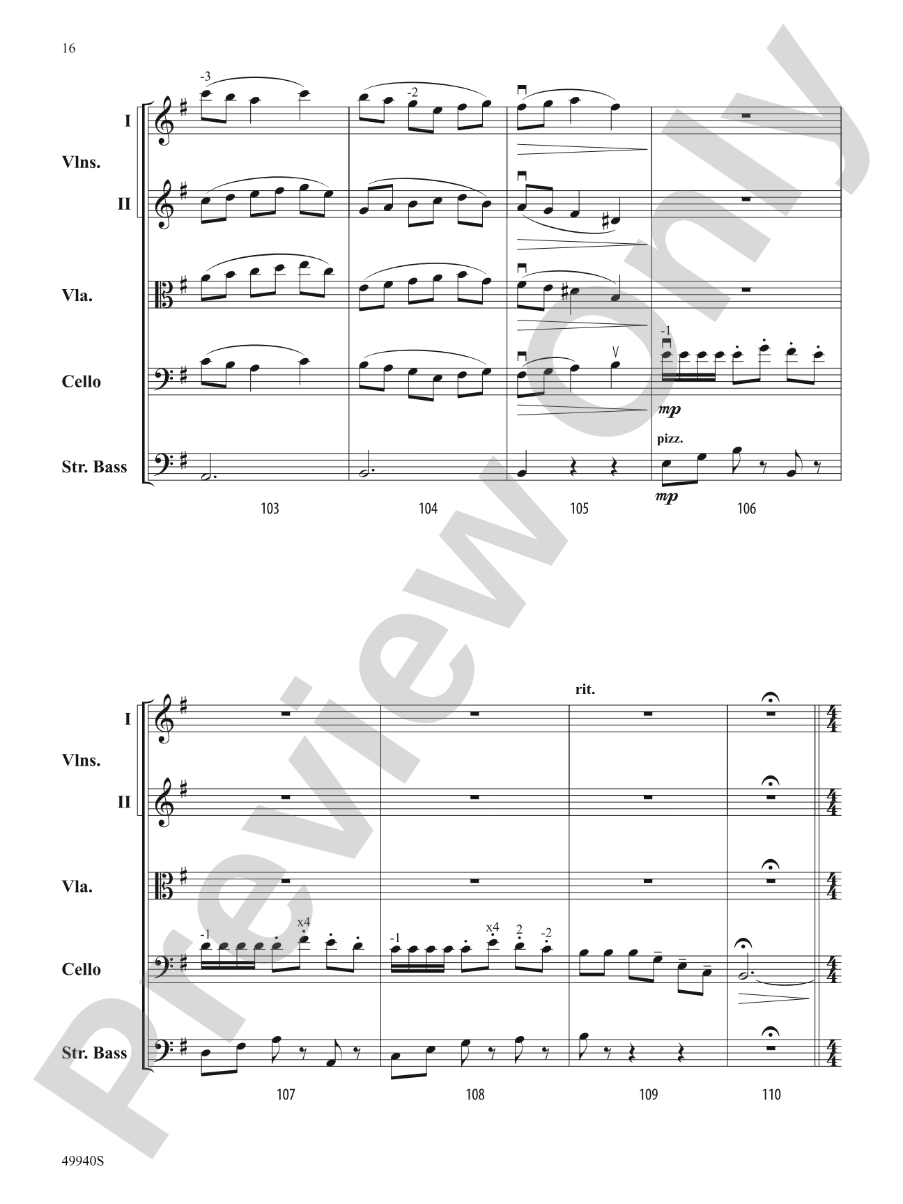 Subterranean Dialogues: Score