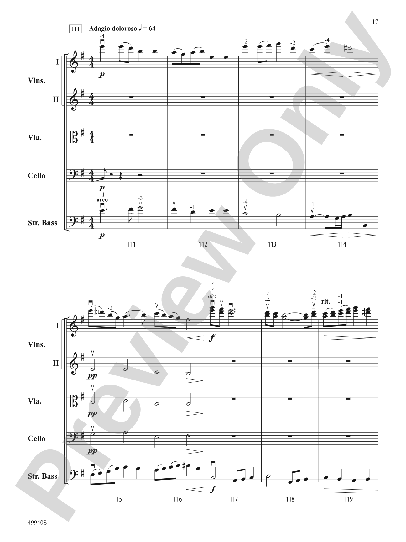 Subterranean Dialogues: Score