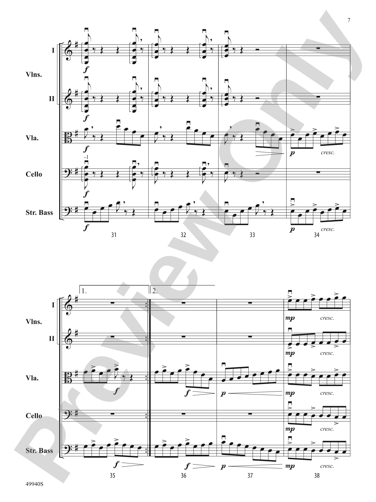 Subterranean Dialogues: Score