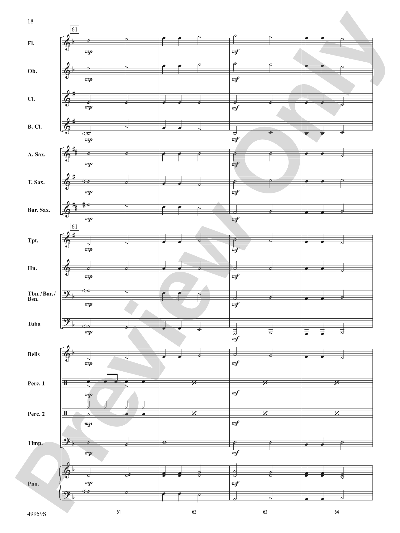 Creep It Real: Concert Band Conductor Score & Parts