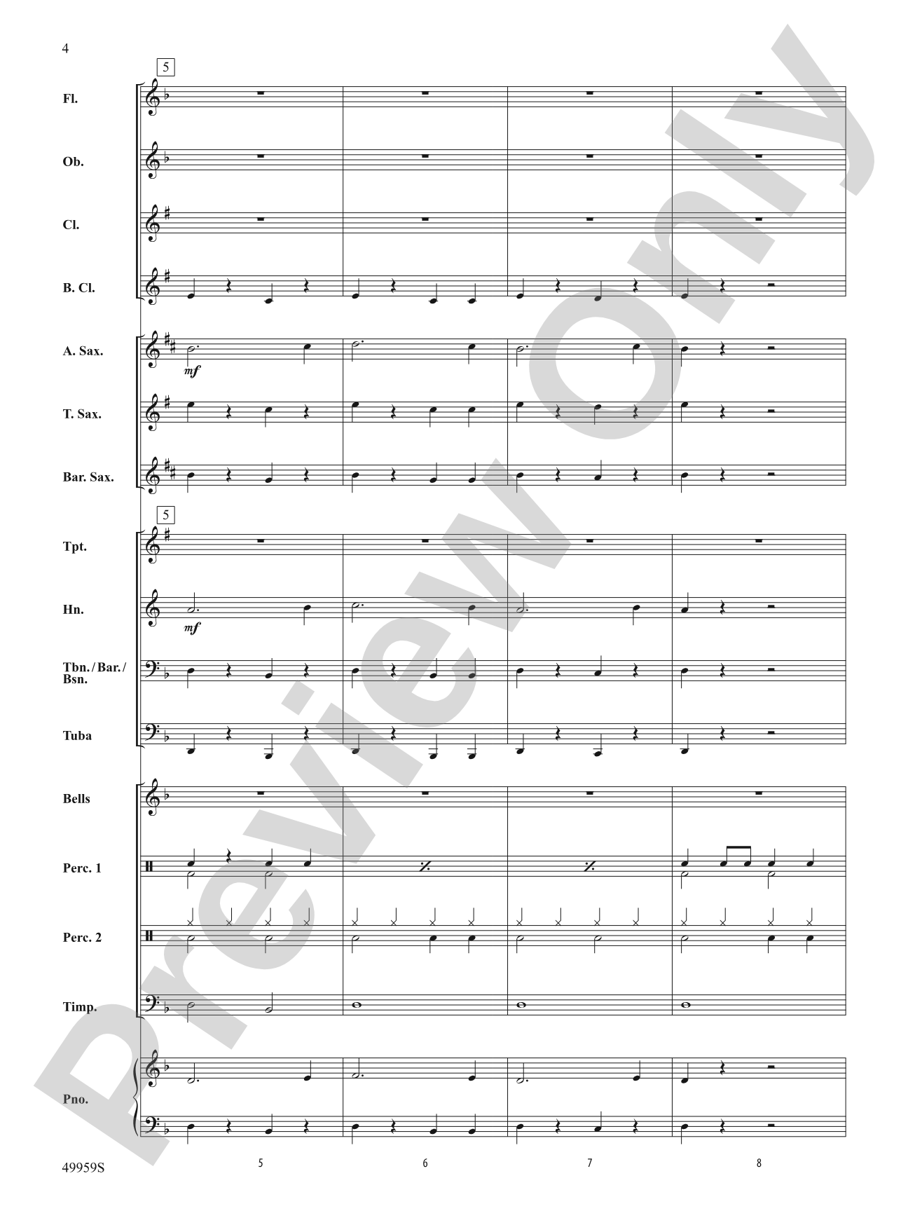 Creep It Real: Concert Band Conductor Score & Parts