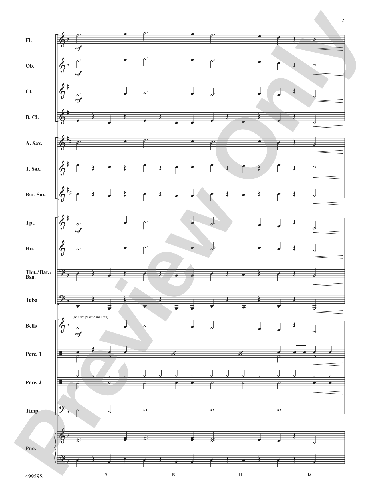 Creep It Real: Concert Band Conductor Score & Parts