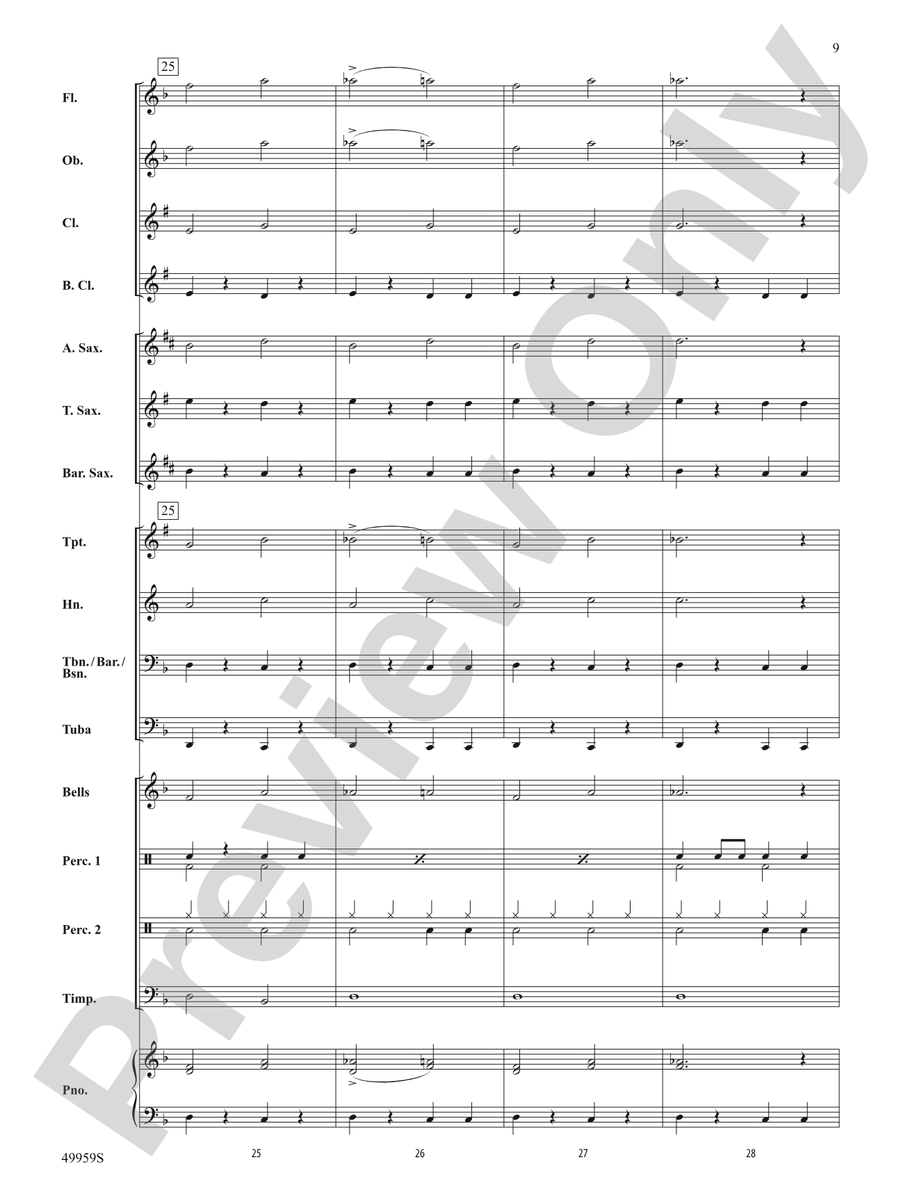 Creep It Real: Concert Band Conductor Score & Parts
