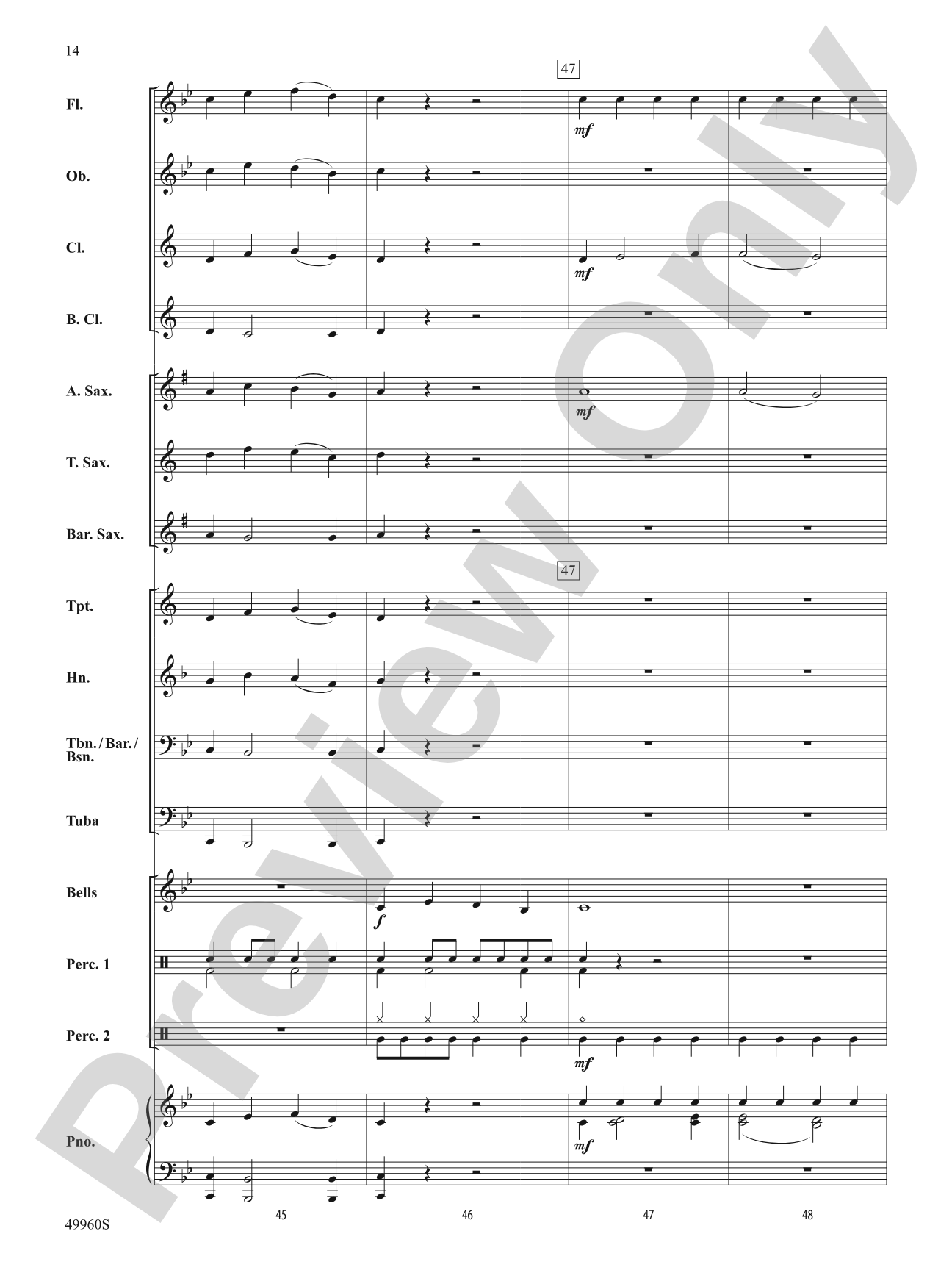 Tirade: Concert Band Conductor Score & Parts