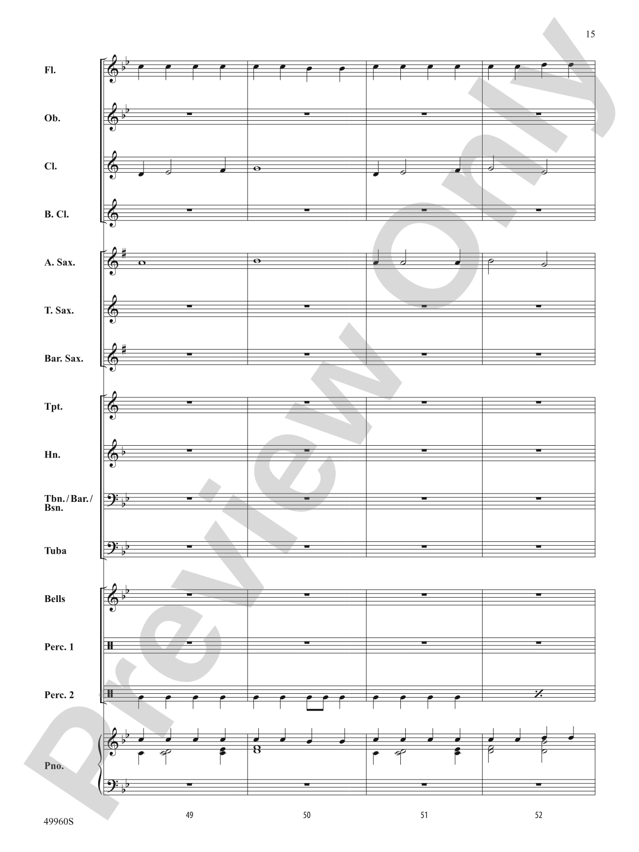 Tirade: Concert Band Conductor Score & Parts