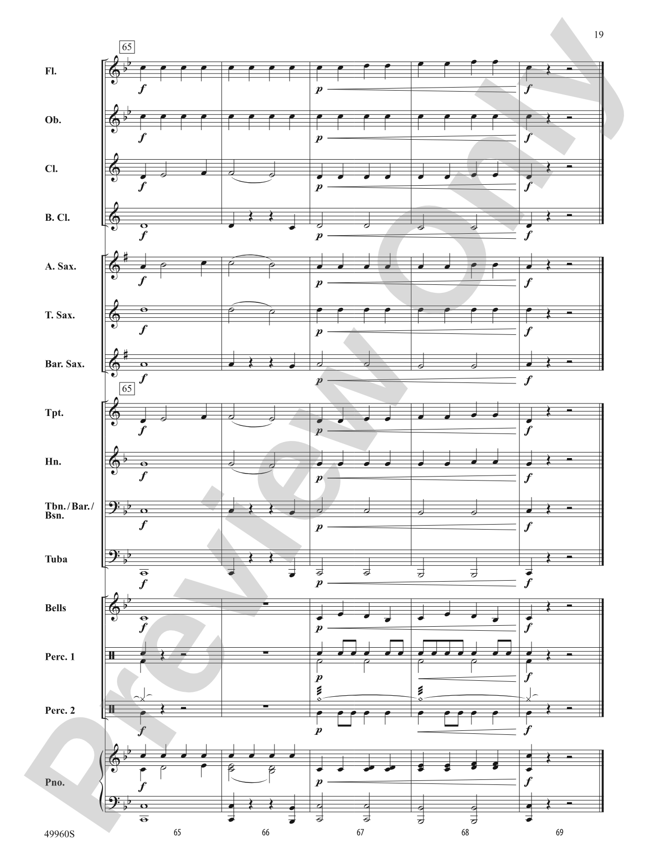 Tirade: Concert Band Conductor Score & Parts