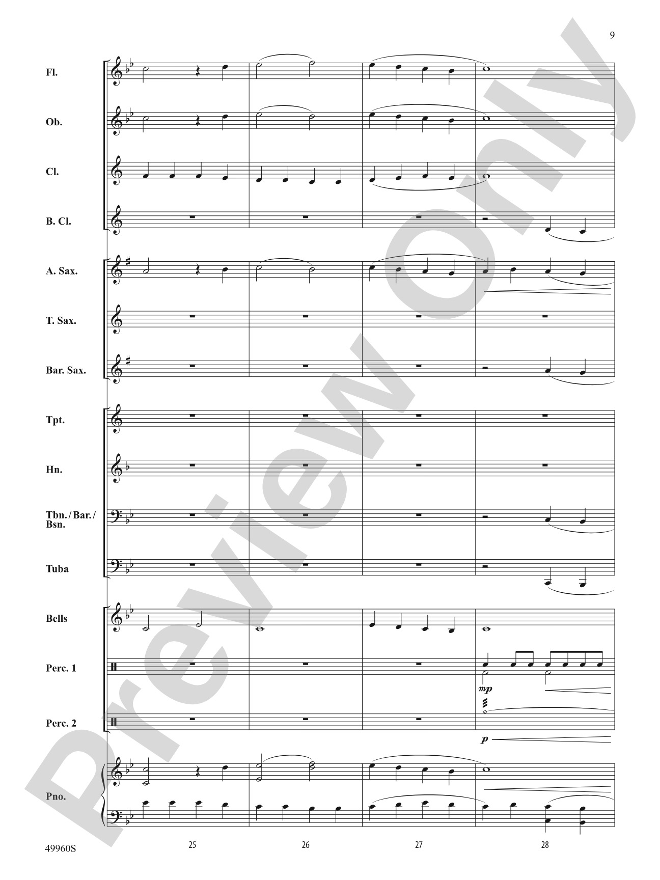 Tirade: Concert Band Conductor Score & Parts