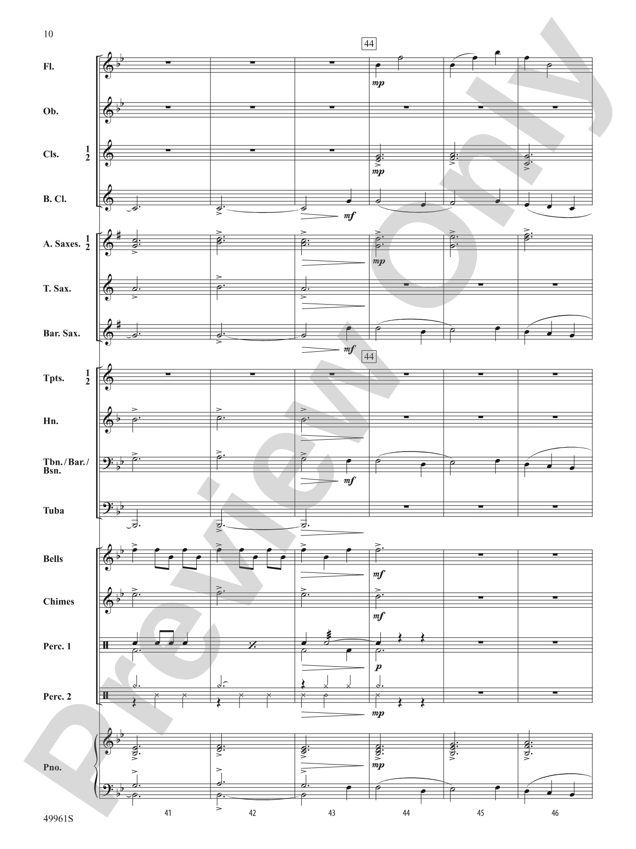 Sussex Carol: Concert Band Conductor Score & Parts