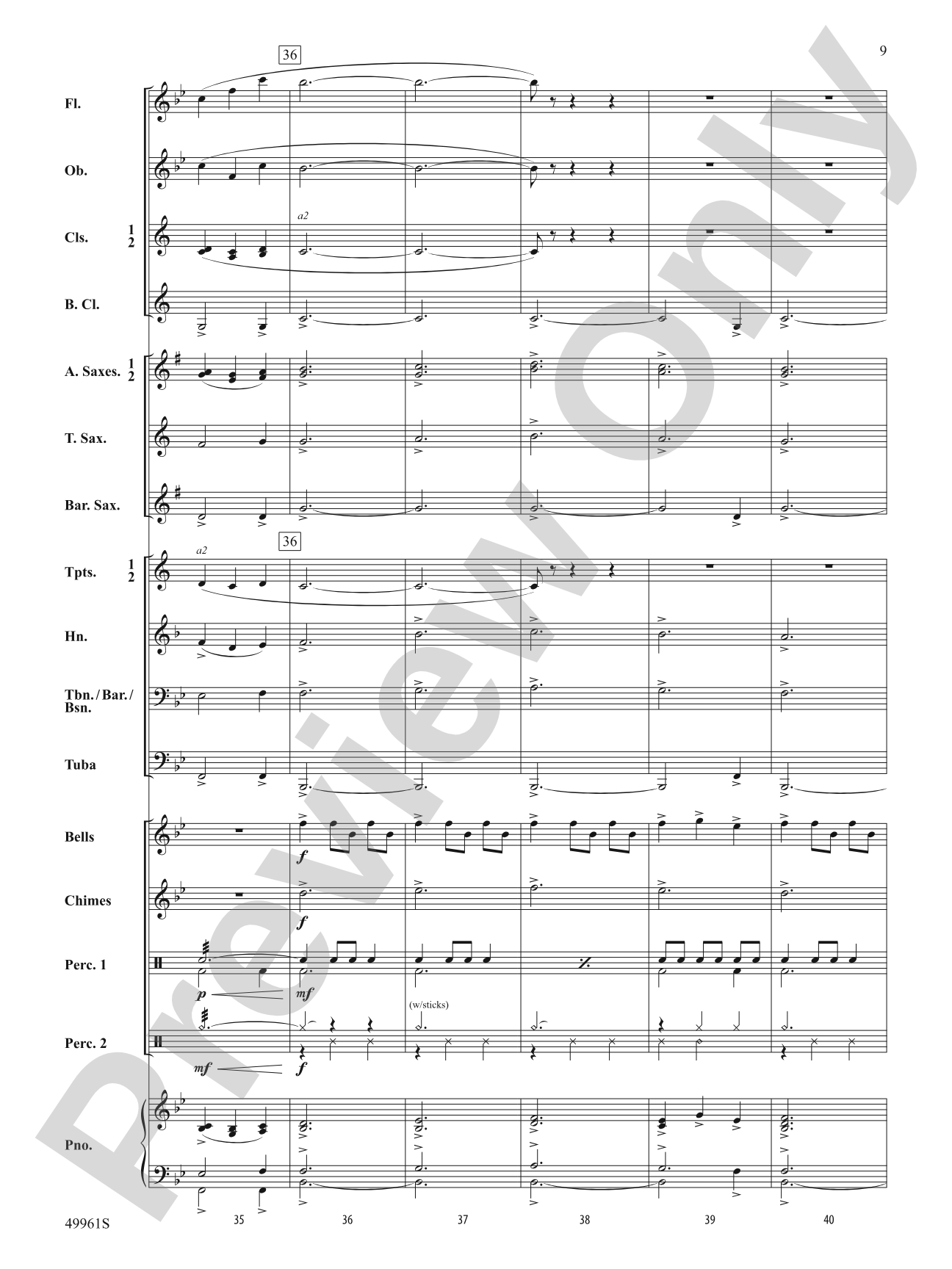 Sussex Carol: Concert Band Conductor Score & Parts
