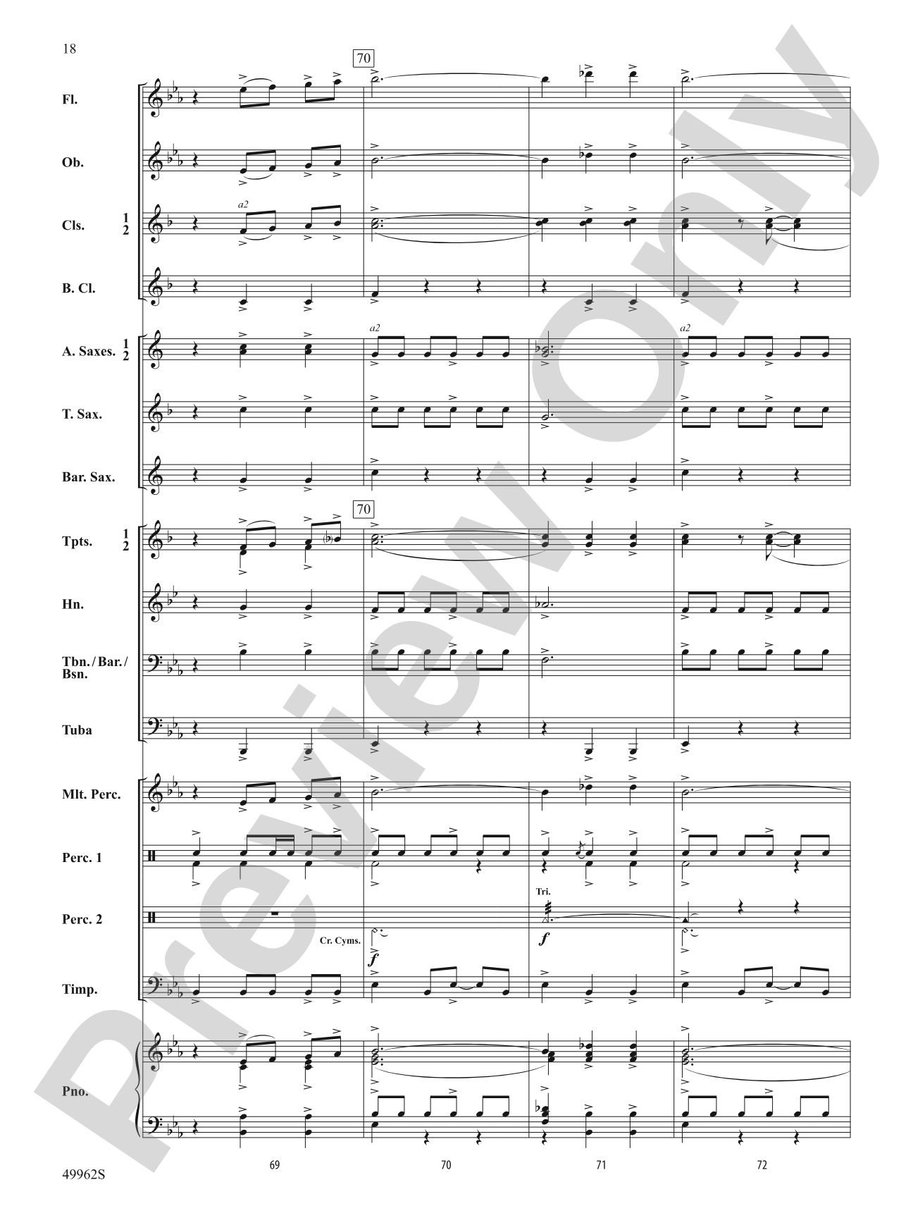 Cornerstone Celebration: Concert Band Conductor Score & Parts