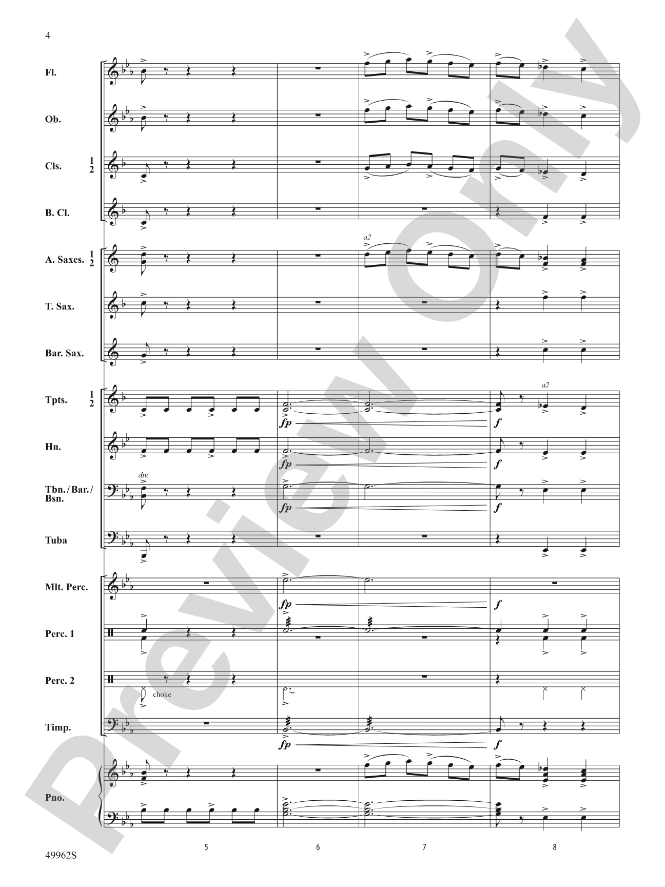 Cornerstone Celebration: Concert Band Conductor Score & Parts