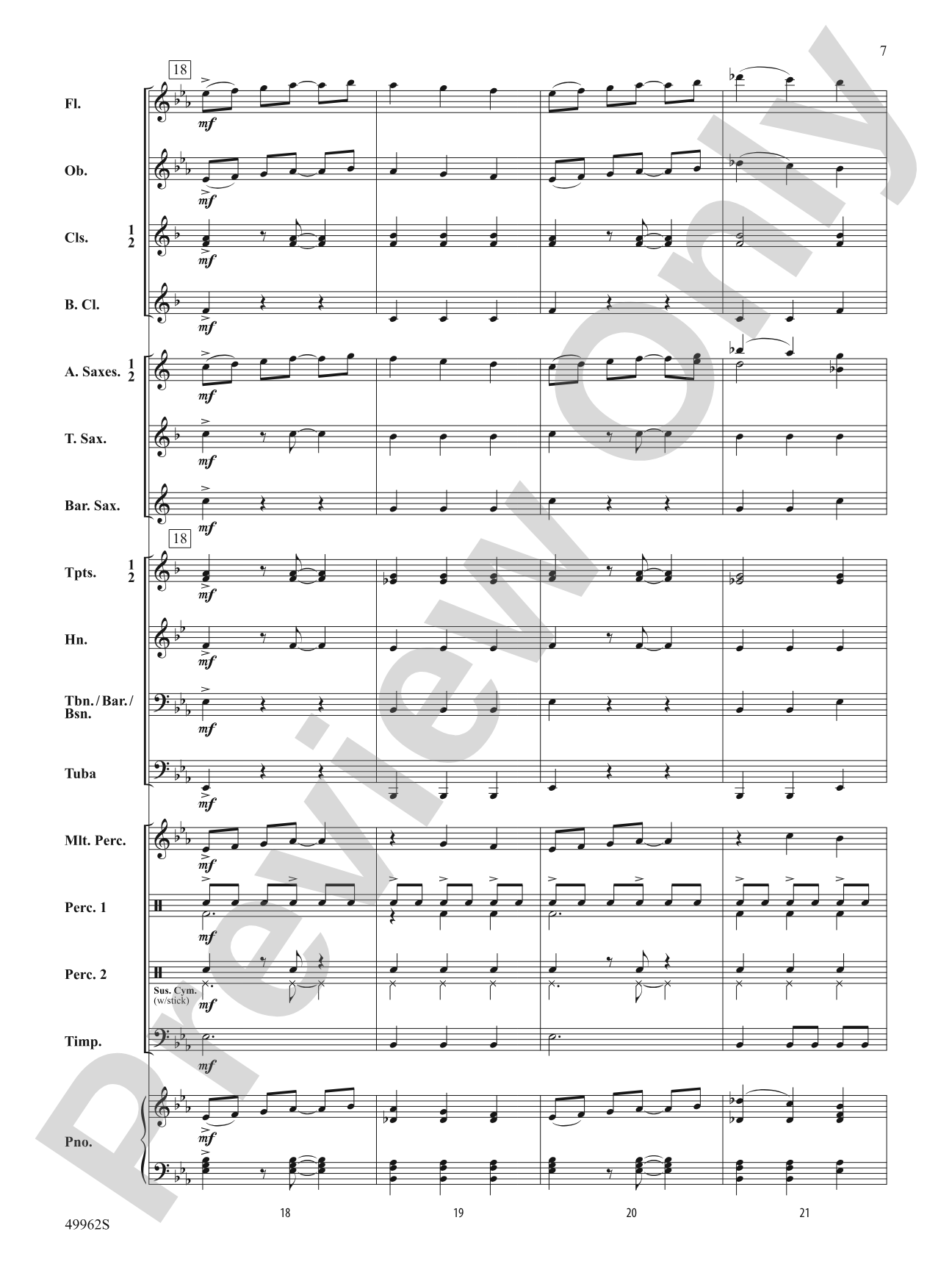 Cornerstone Celebration: Concert Band Conductor Score & Parts