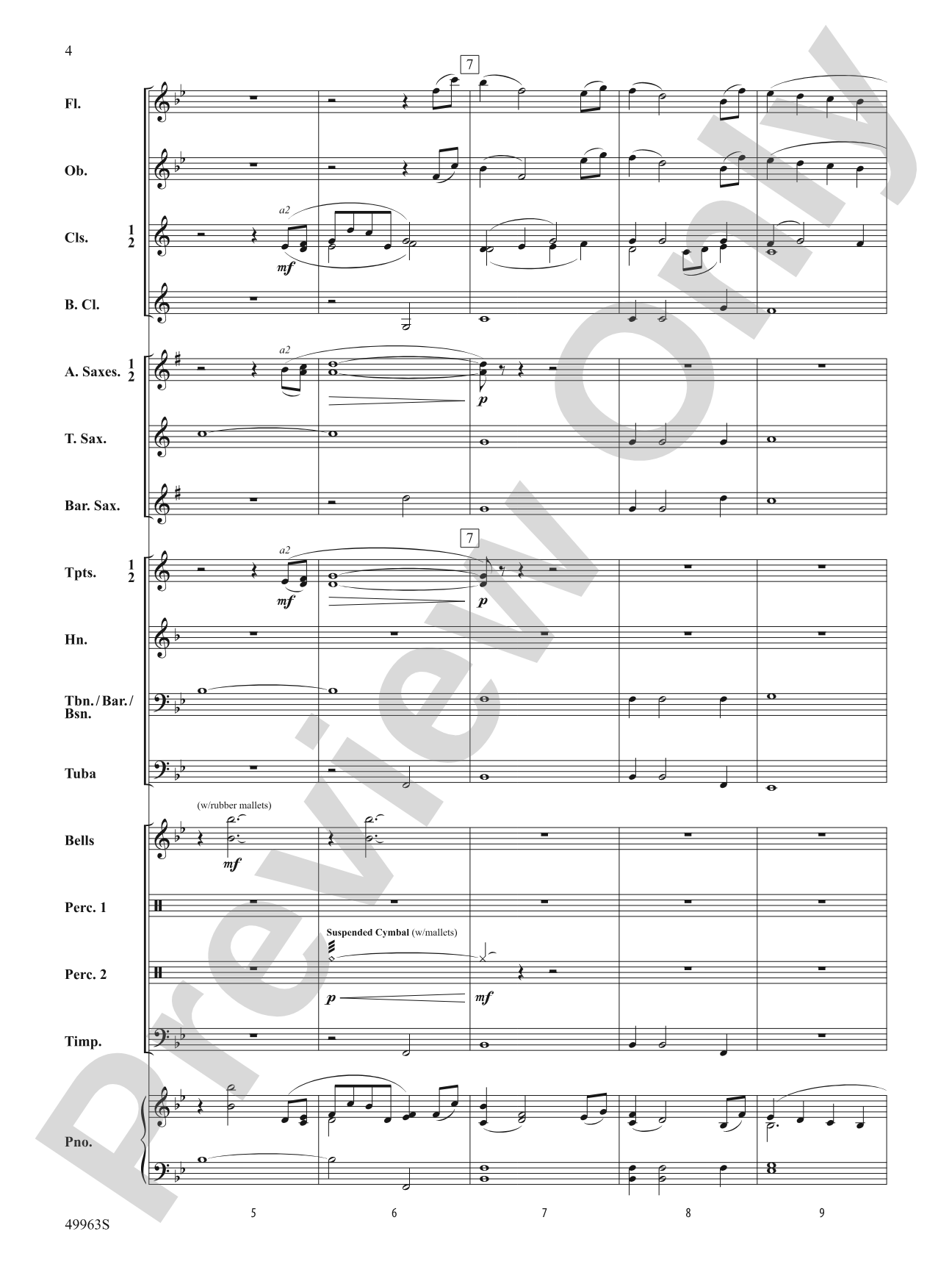 "Among the Stars, You'll Shine": Concert Band Conductor Score & Parts