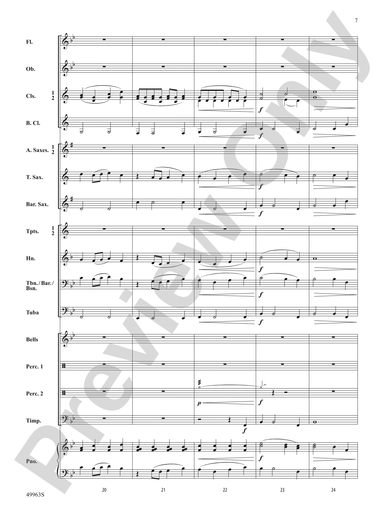 "Among the Stars, You'll Shine": Concert Band Conductor Score & Parts
