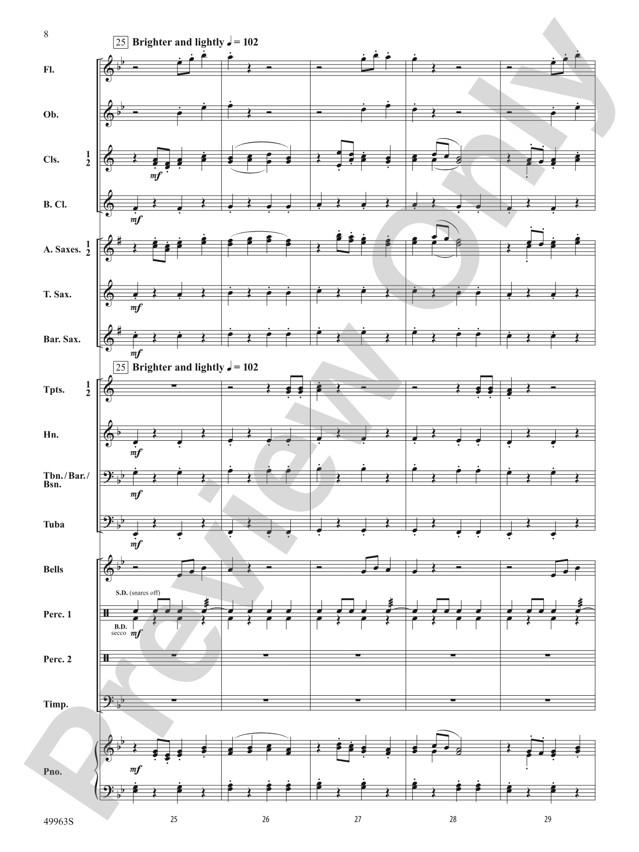 "Among the Stars, You'll Shine": Concert Band Conductor Score & Parts