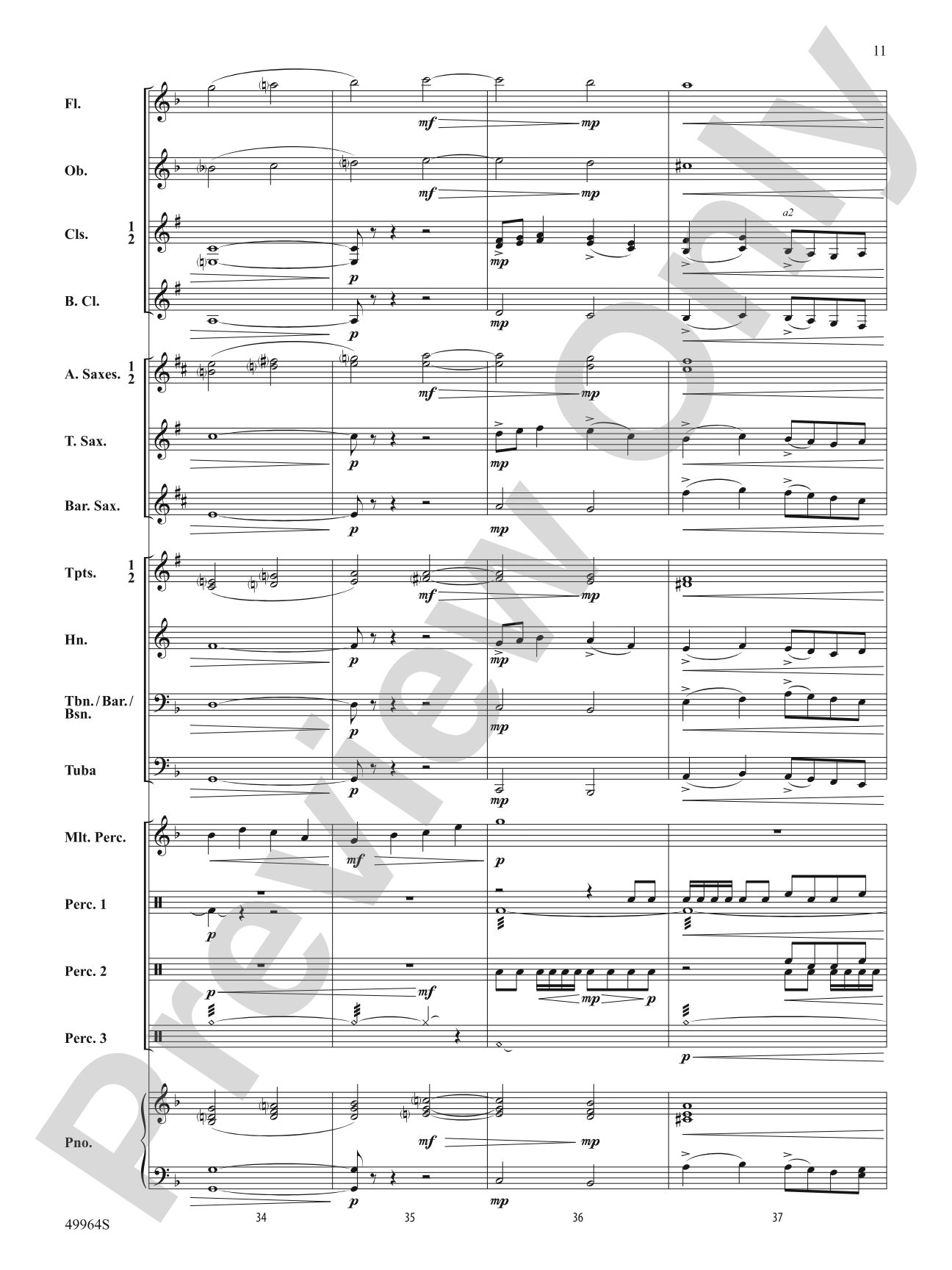 Battle Cry: Concert Band Conductor Score & Parts