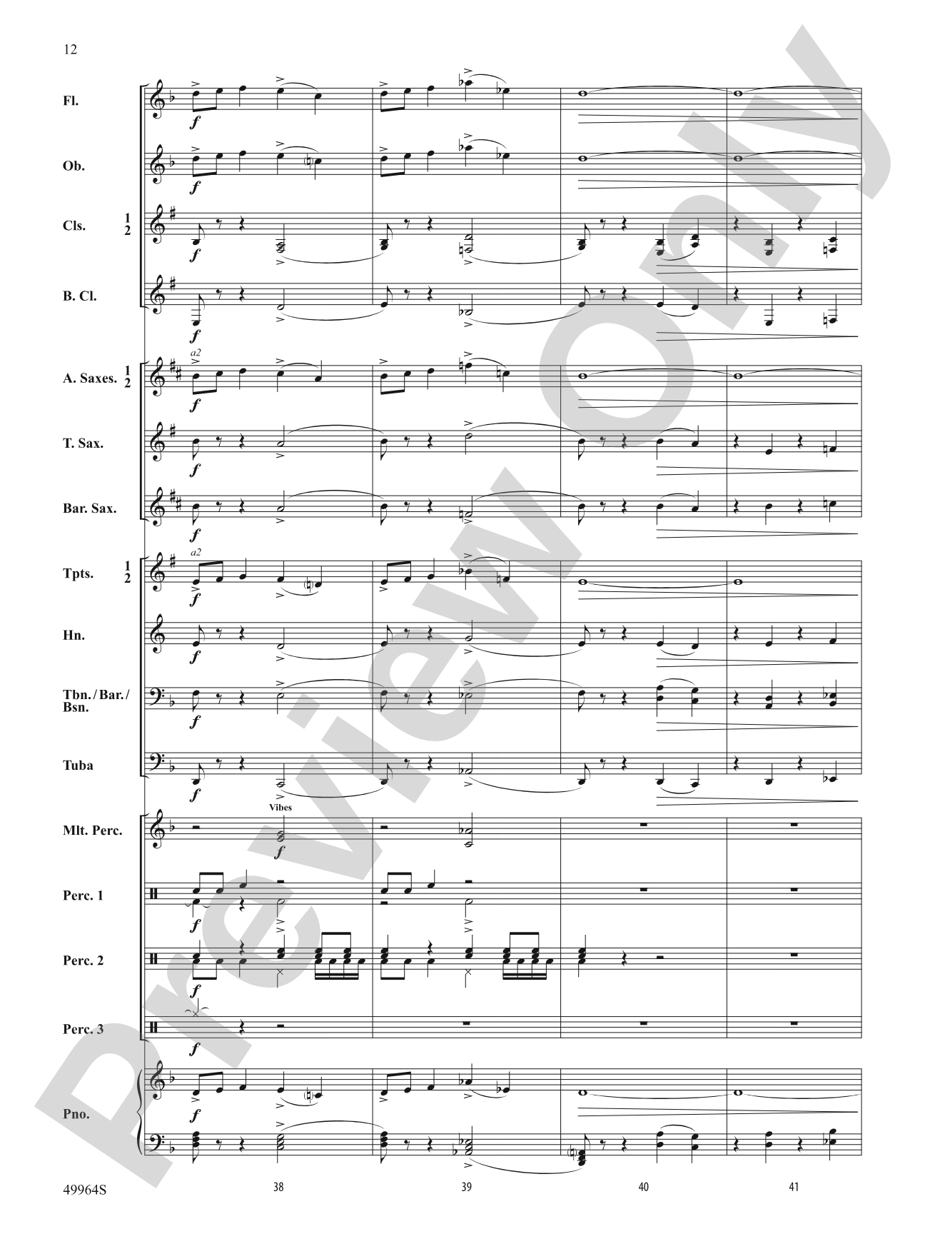 Battle Cry: Concert Band Conductor Score & Parts