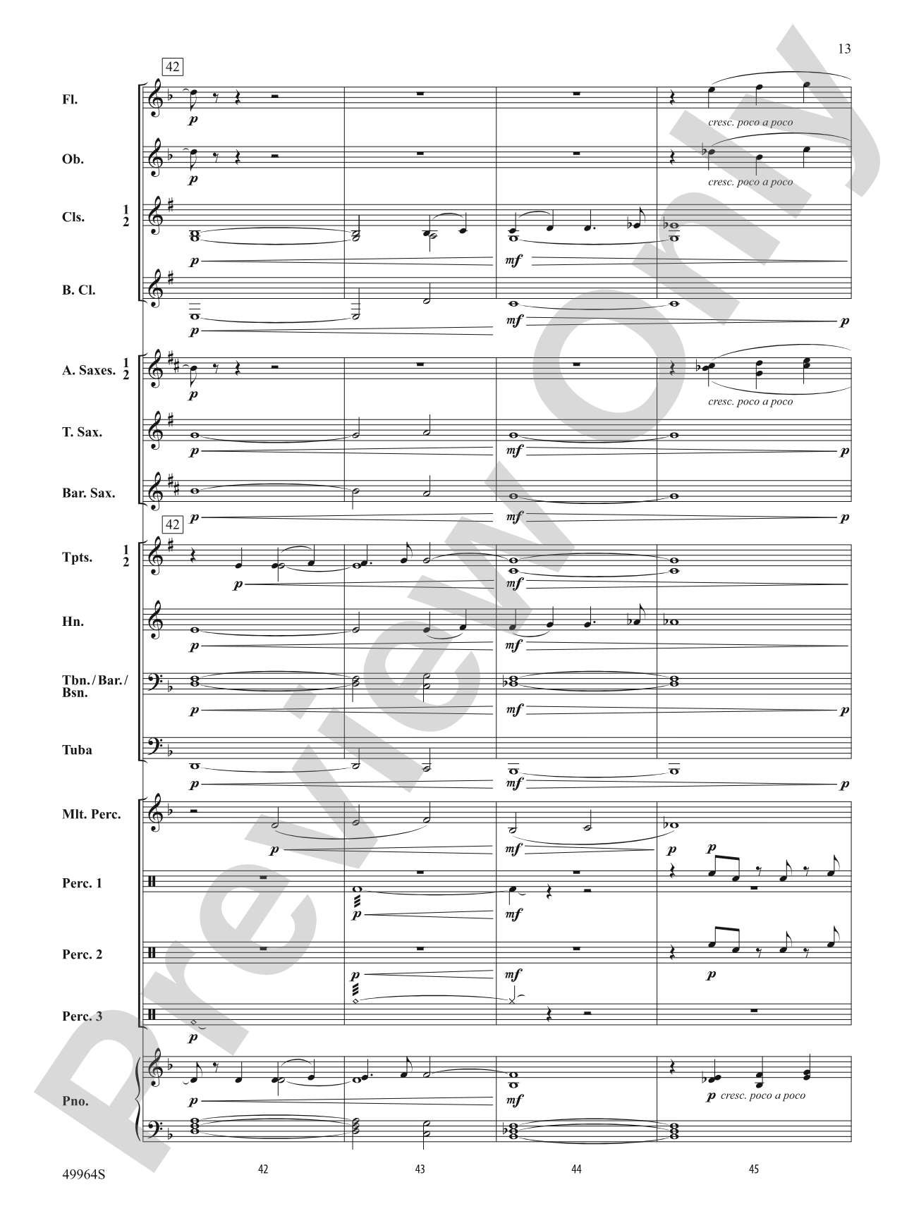 Battle Cry: Concert Band Conductor Score & Parts