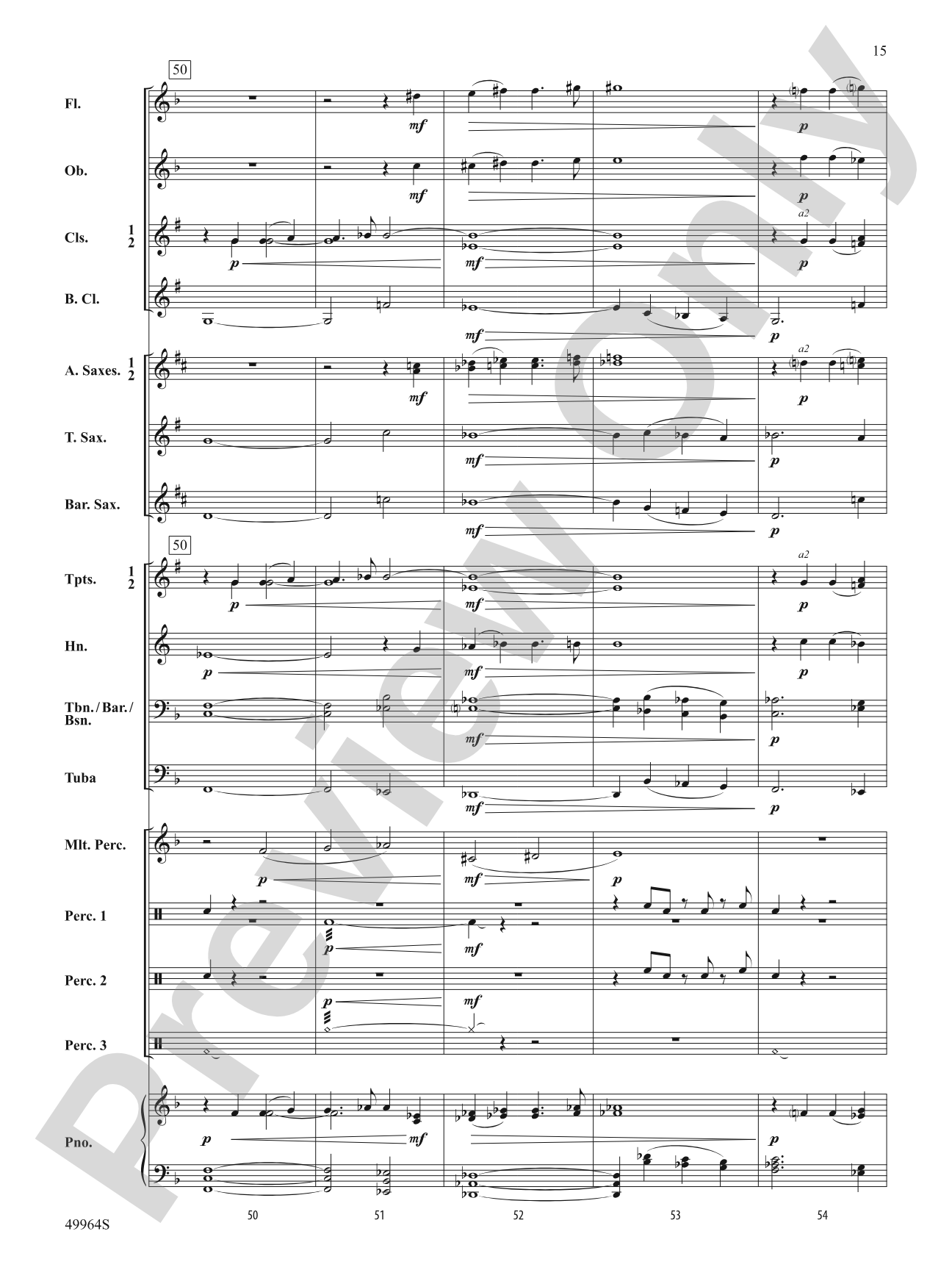 Battle Cry: Concert Band Conductor Score & Parts